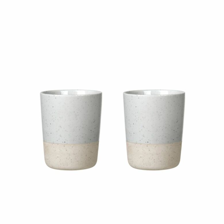 Blomus Sablo Kaffekopp 260 ml 2-pack Cloud