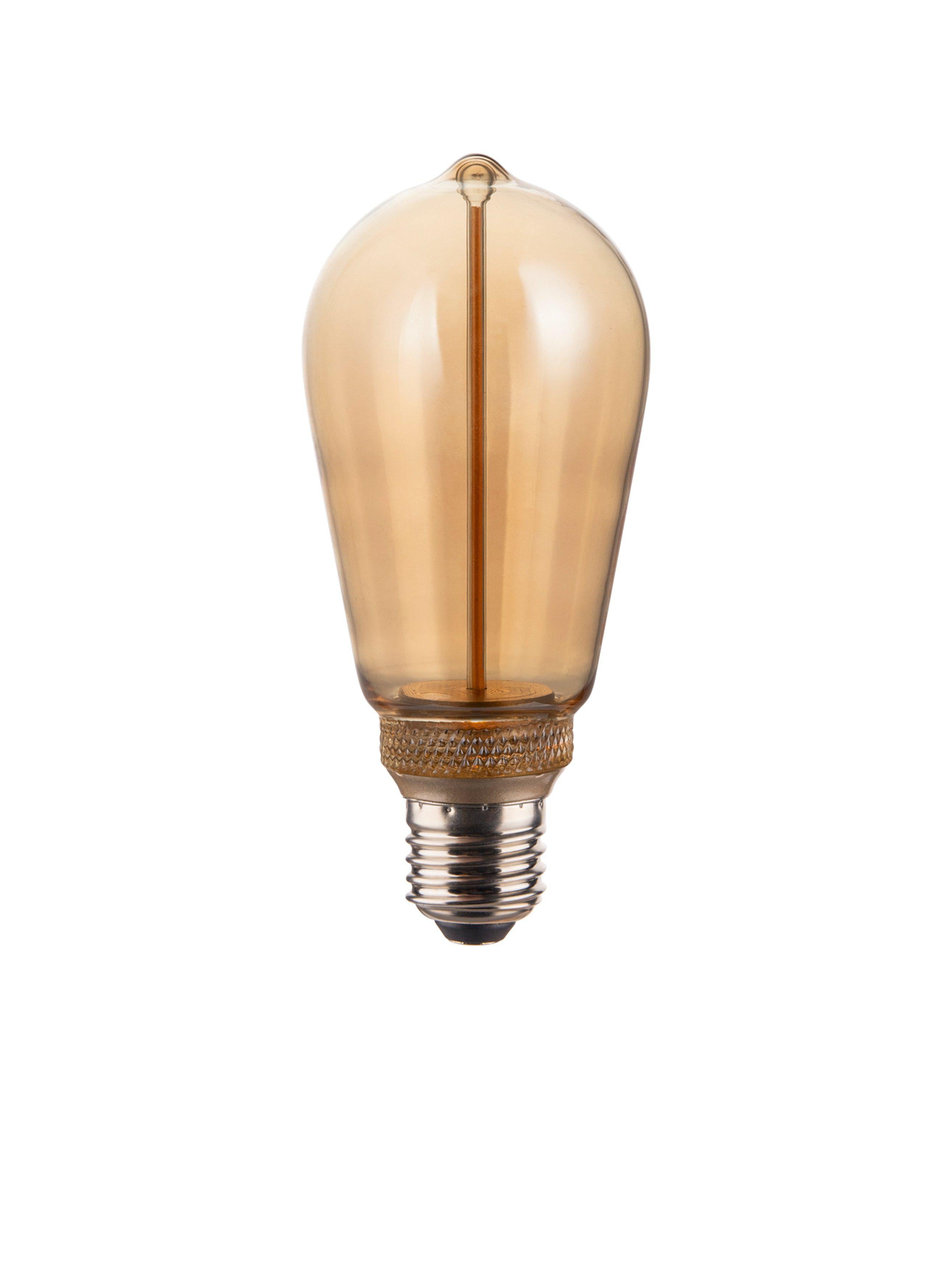 PR Home EDGE LED Edison Amber 144x64mm E27