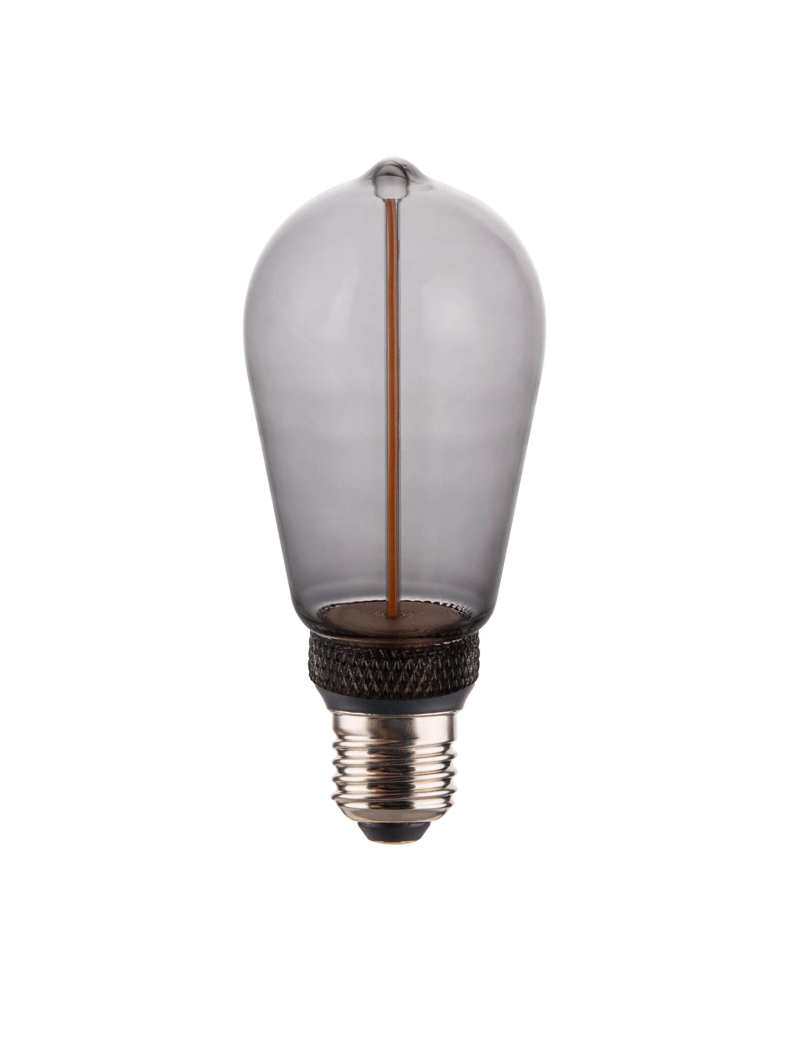 PR Home EDGE LED Edison Smoky 144x64mm E27