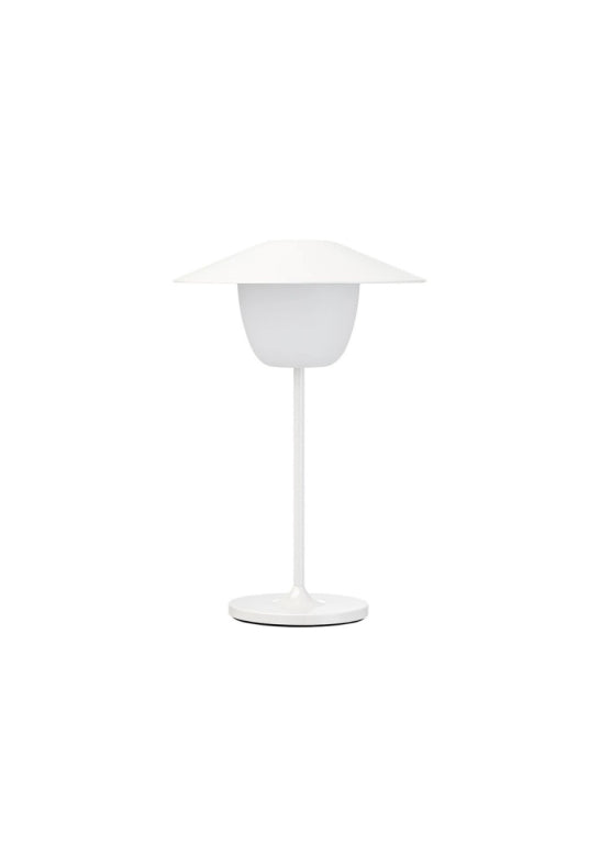 Blomus Ani Mini LED-lampa 21,5 cm Vit