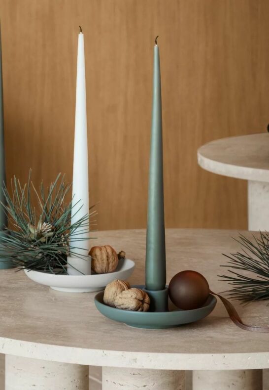 Blomus Vela Ljusstake M 14,5 cm Agave Green