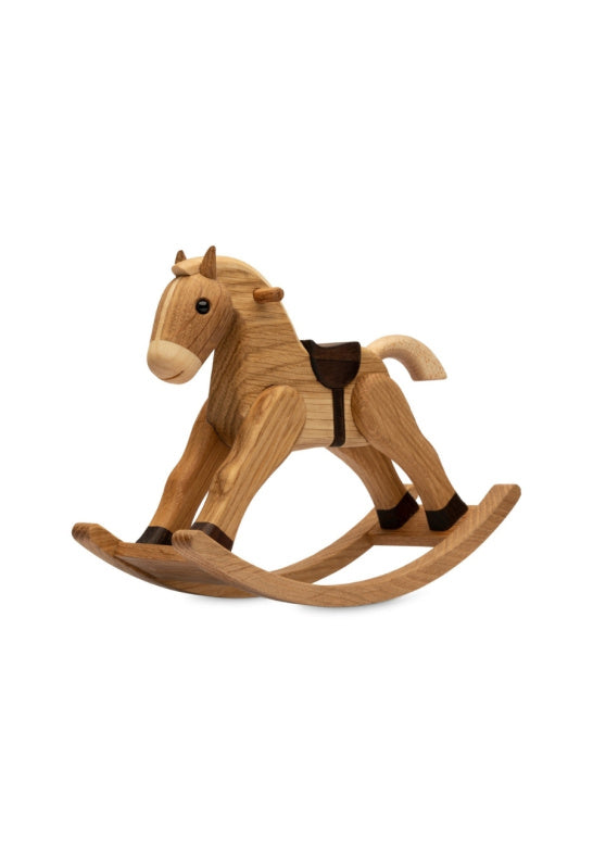 Spring Copenhagen The Rocking Horse Trädekoration 13,5 cm Ek