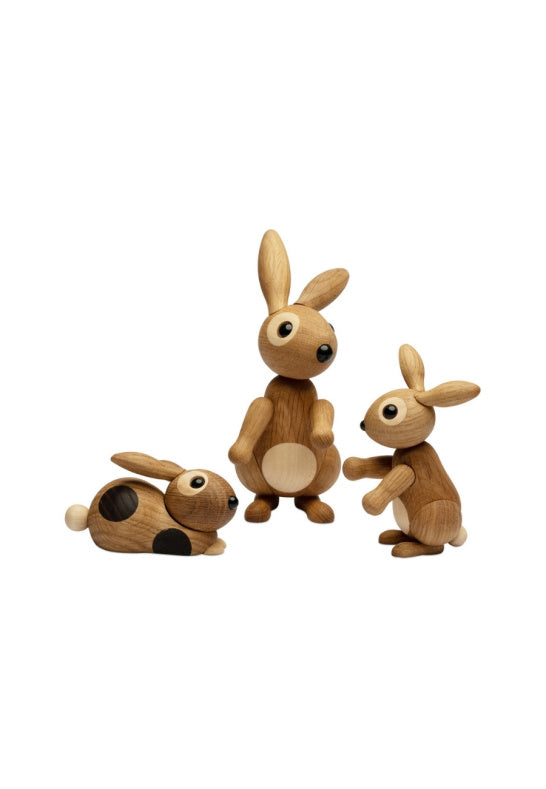 Spring Copenhagen Bonnie Kanin Trädekoration 12,5 Cm, Ek