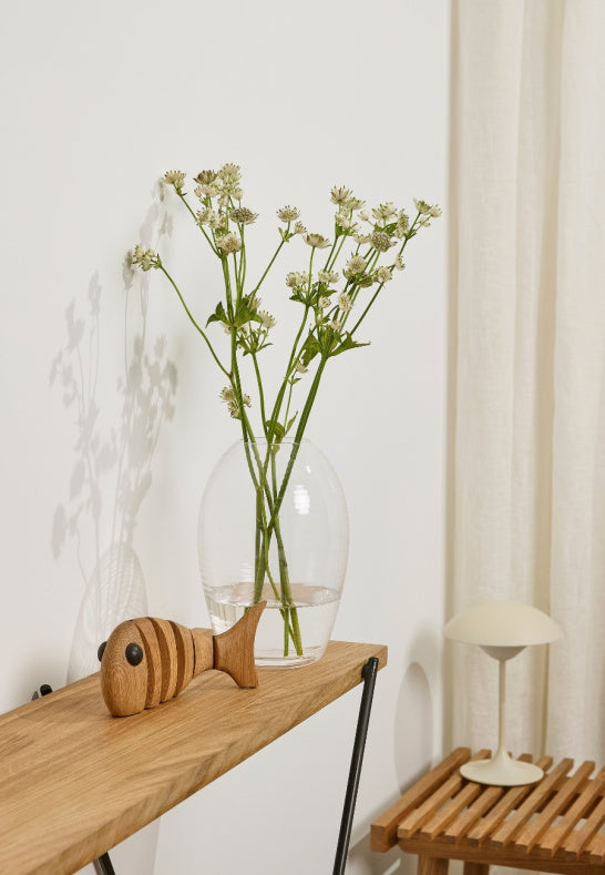 Spring Copenhagen Laine Vas Oval 20 Cm, Klar