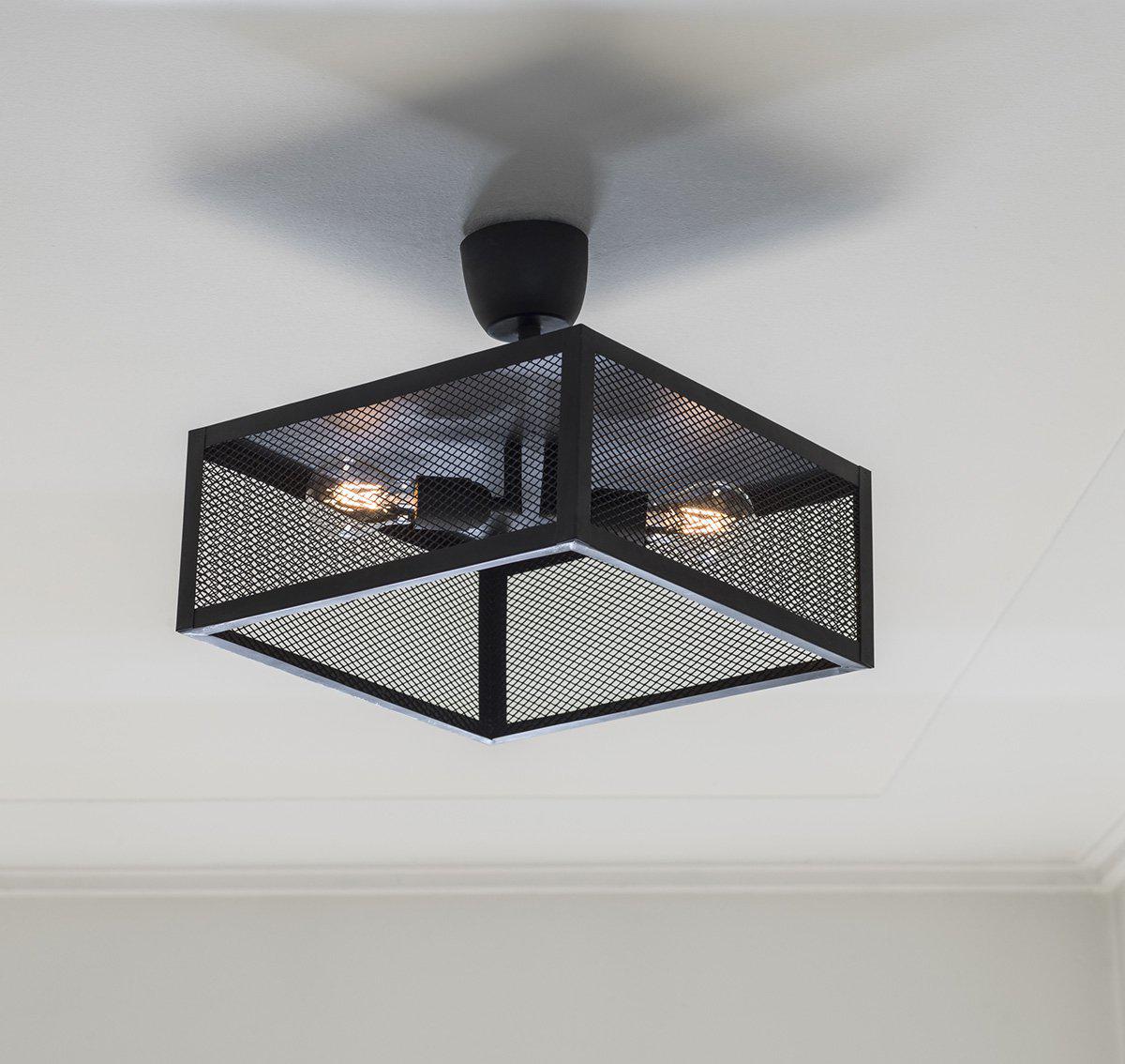 Pr Home Grid Taklampa 40 cm, Svart