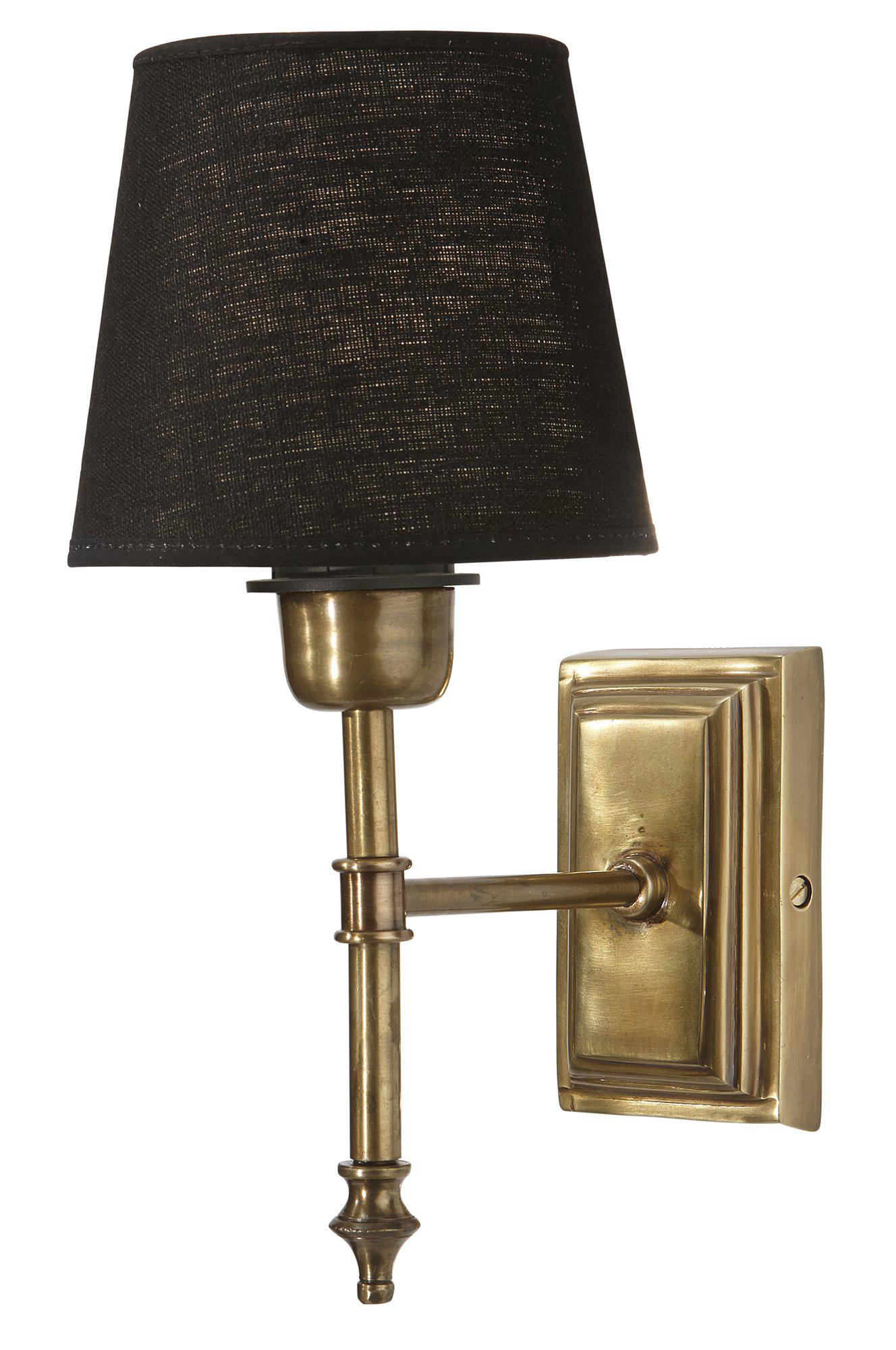 PR Home Classic Vägglampa Antikmässing 20cm