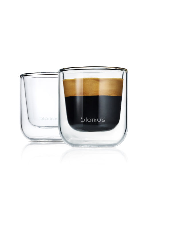 Blomus Nero Espressoglas 80 ml 2 pack