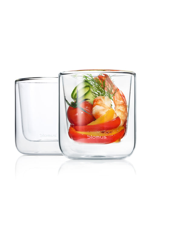 Blomus Nero Kaffeglas 200 ml 2 pack