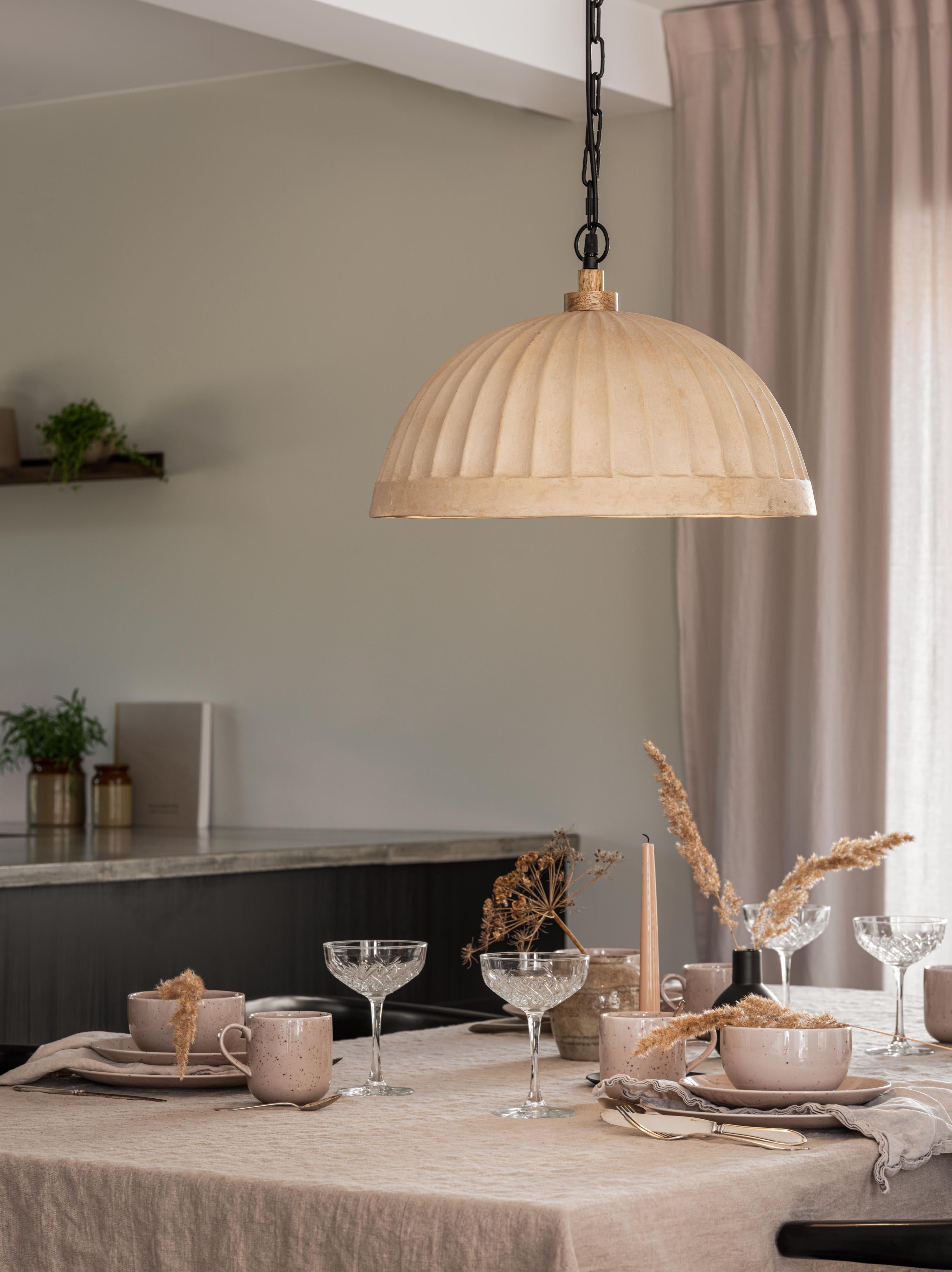 Pr Home Haley Taklampa 43 cm, Beige