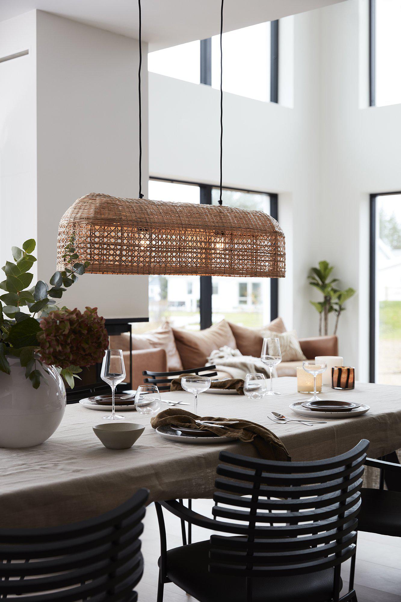 Pr Home Wickham Taklampa 100 cm, Natur