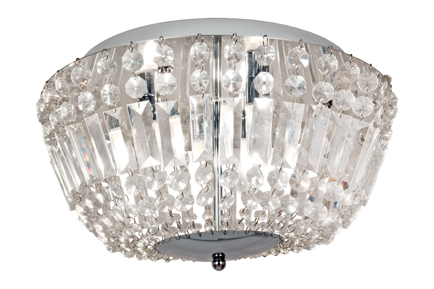 Aneta Lighting GIOVANNA plafond bad, krom/klar