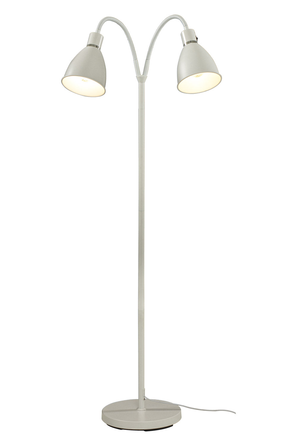 Aneta Lighting IDRE golvlampa 2-arm, vit