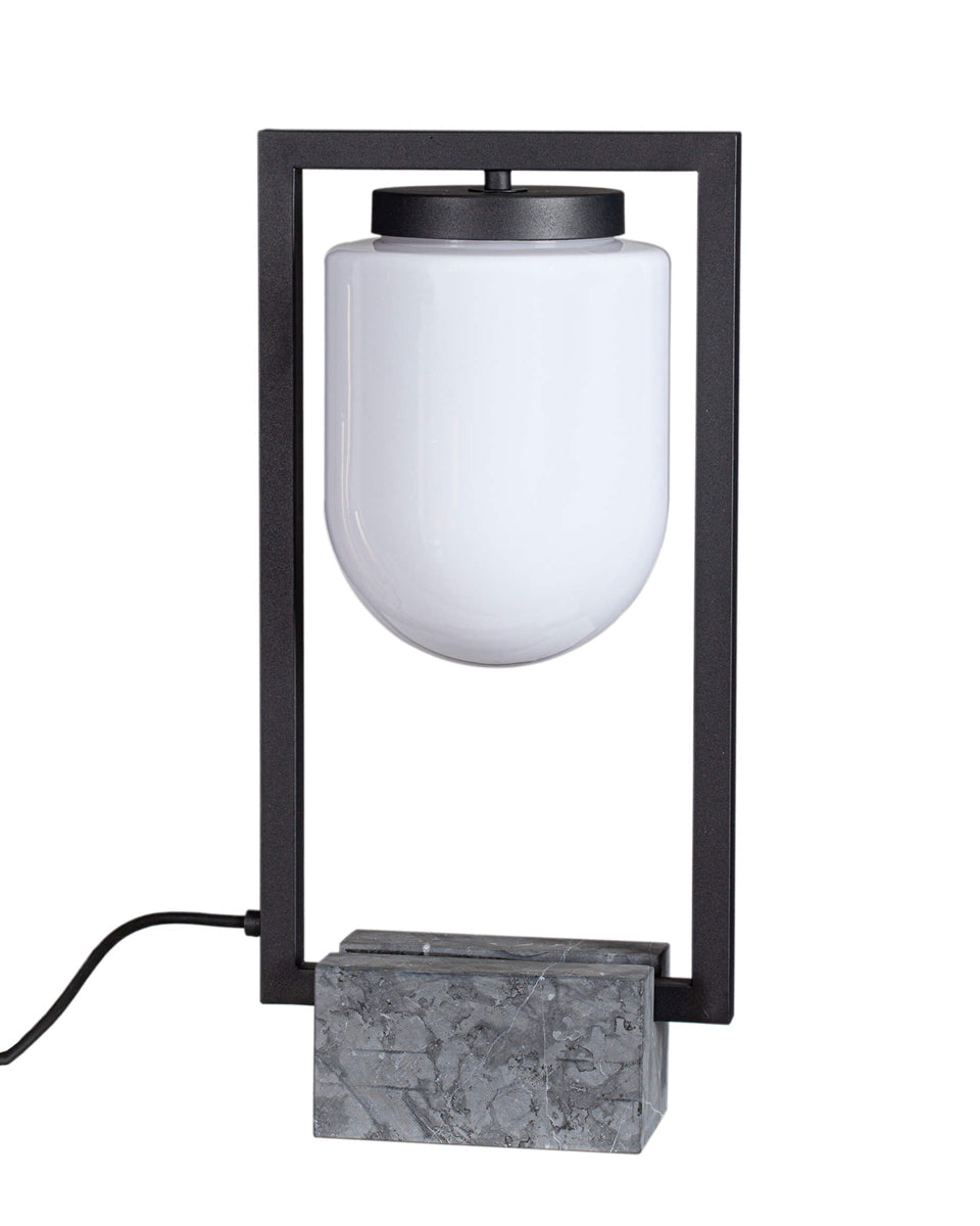 By Rydéns Stanley bord/golvlampa IP44 sandsvart