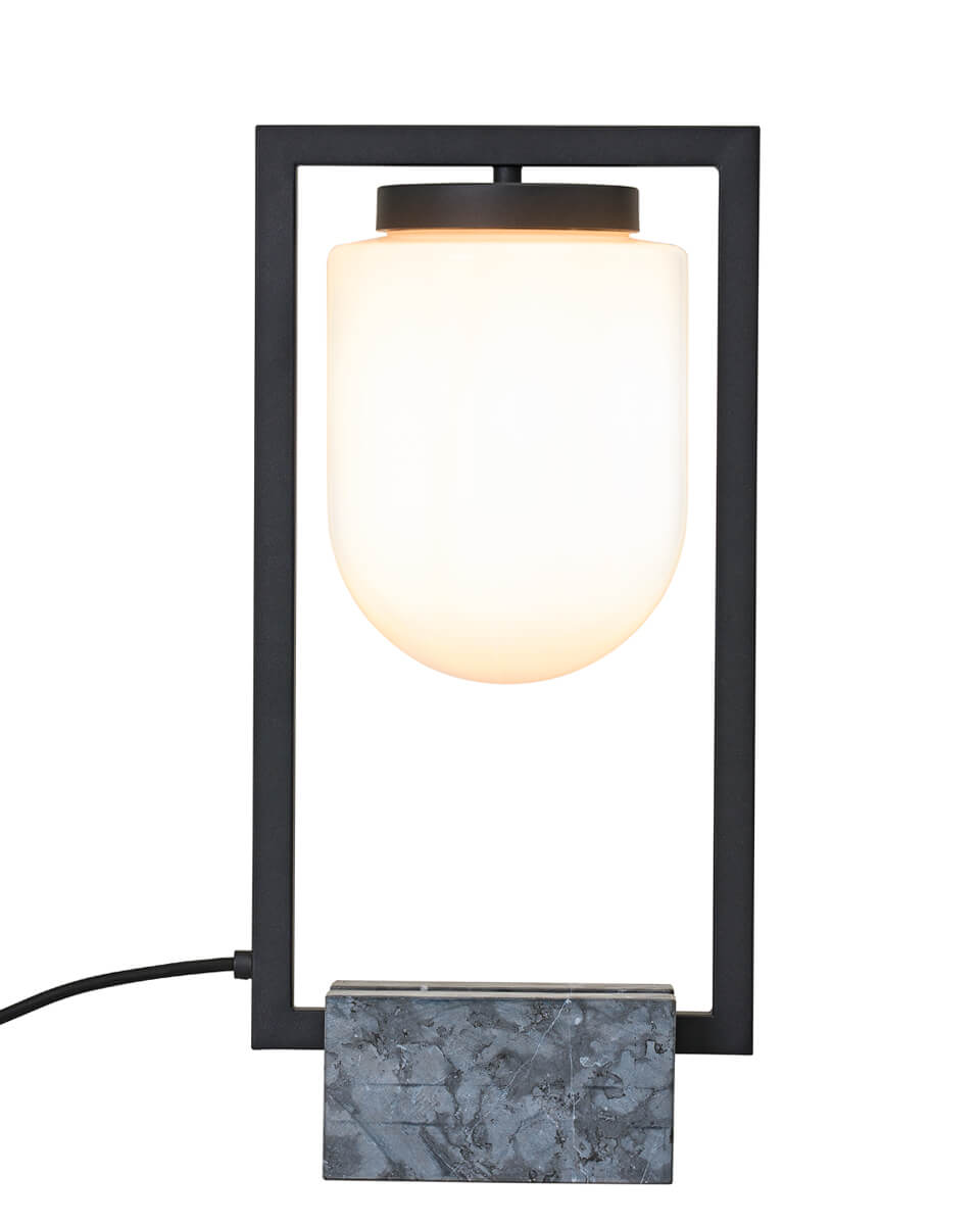 By Rydéns Stanley bord/golvlampa IP44 sandsvart