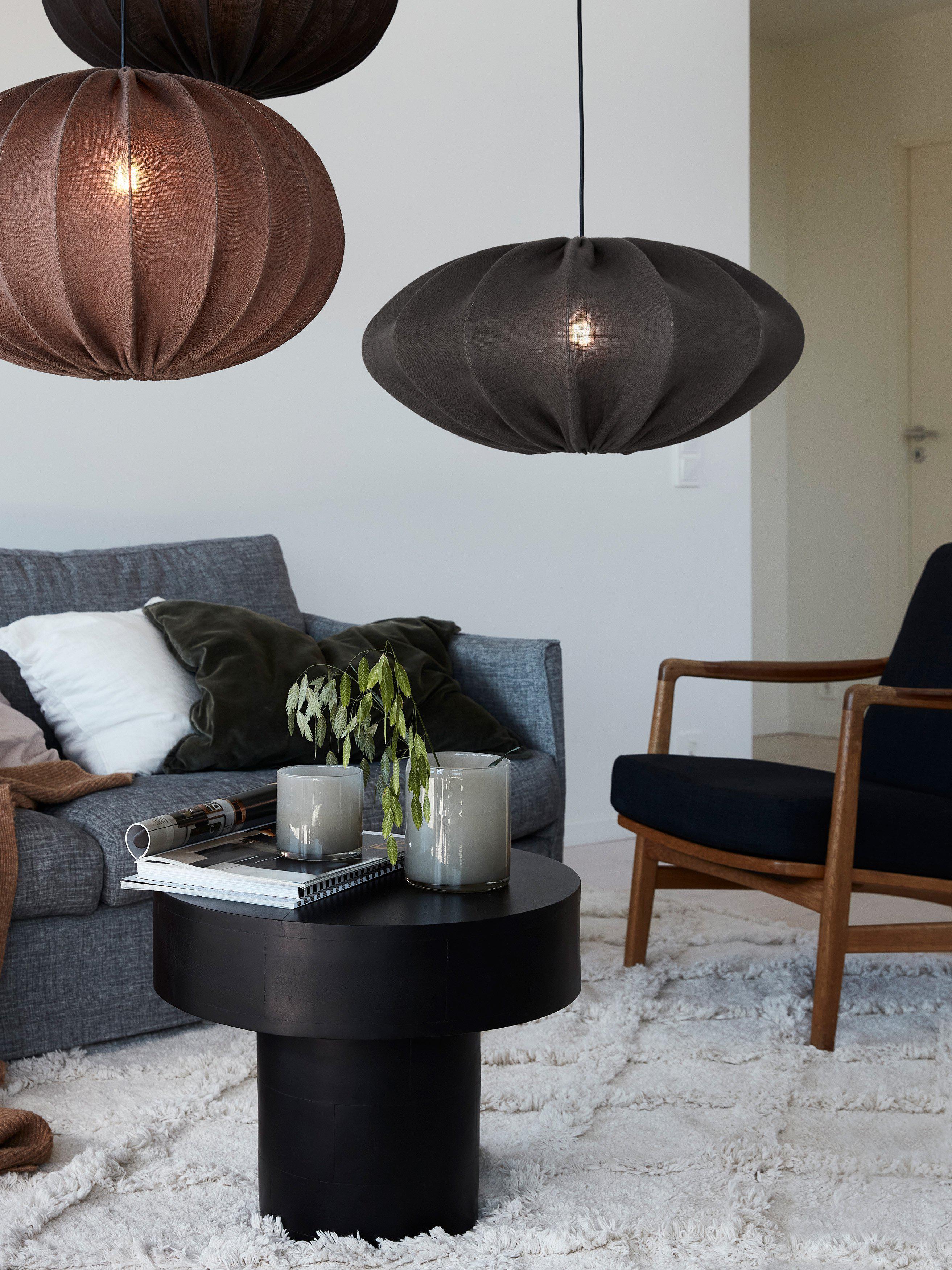 Pr Home Takskärm Svart 60 cm, Rosa