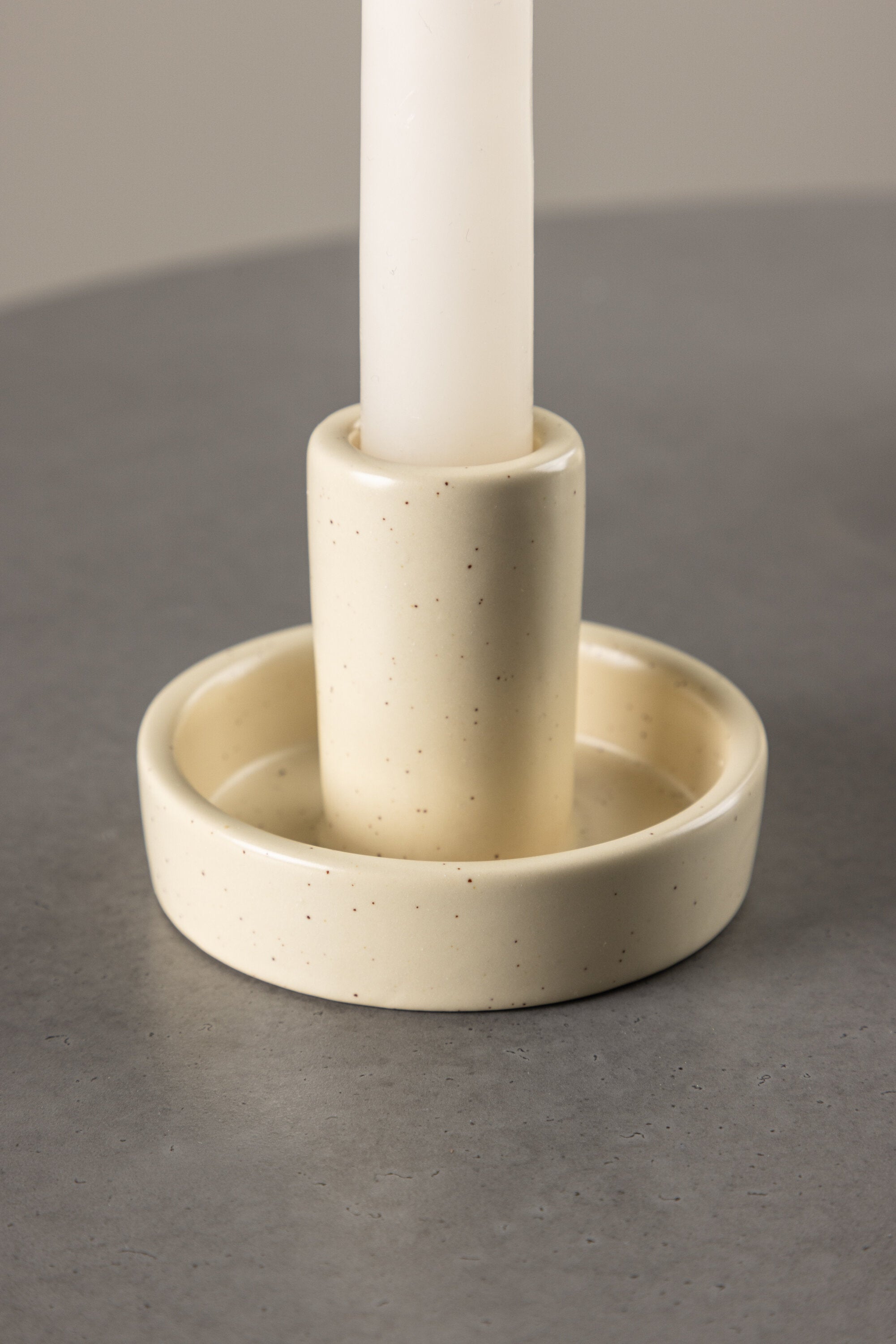 Venture Home Ceco Ljusstake  Beige/Svart