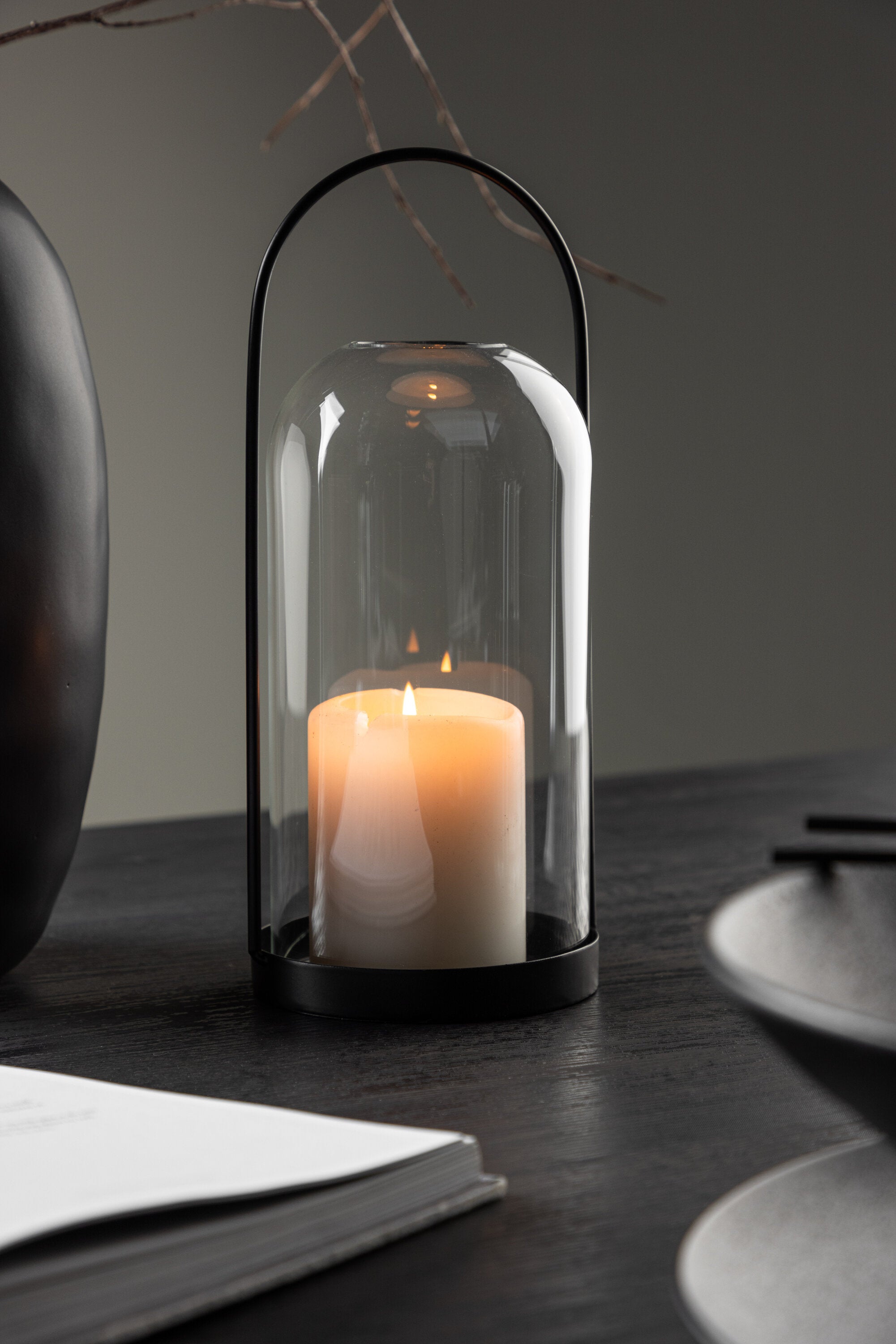 Venture Home Flora  Svart/klar
