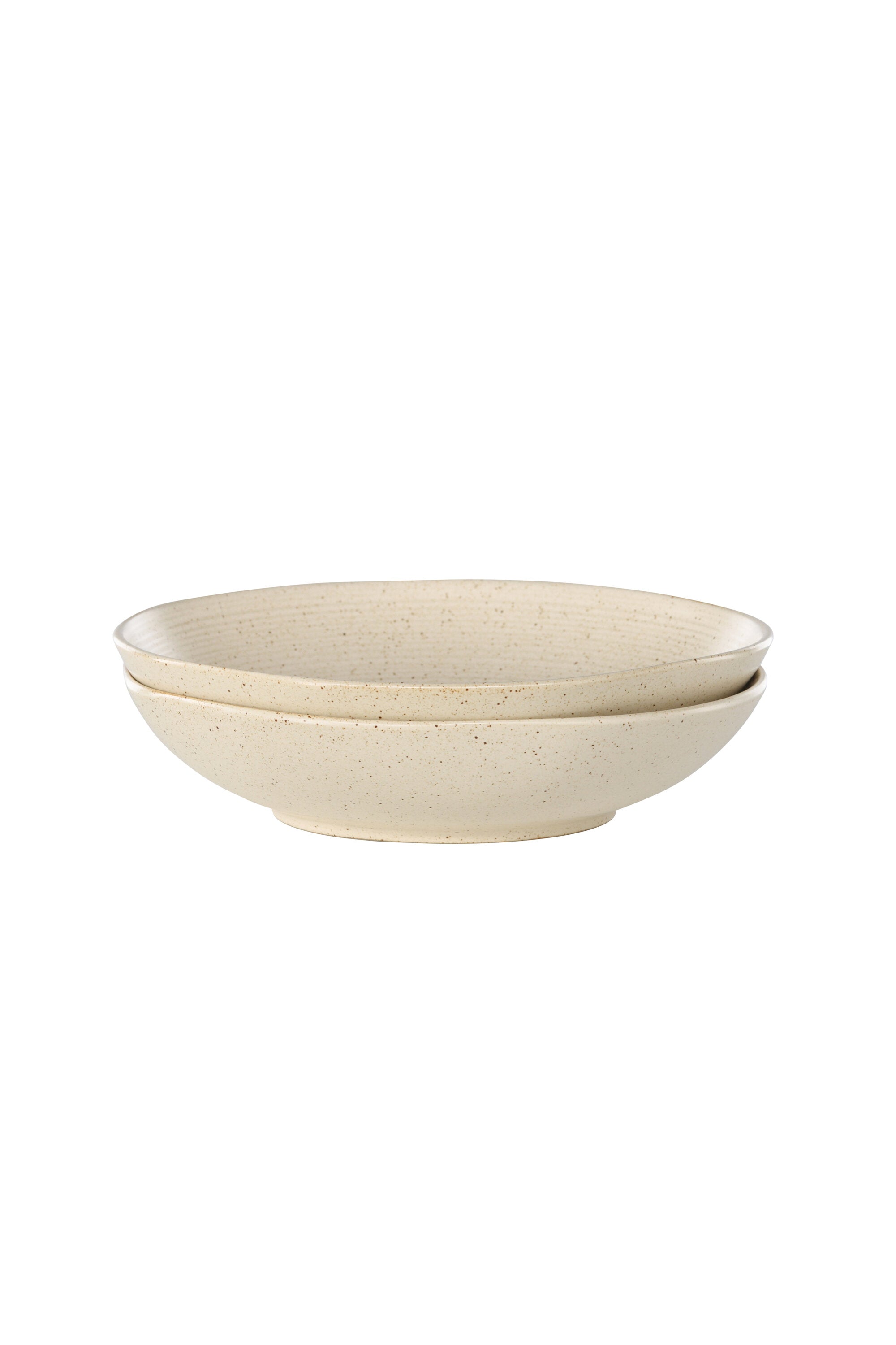 Venture Home Active Matskål Beige/Svart ø22 cm 2-pack