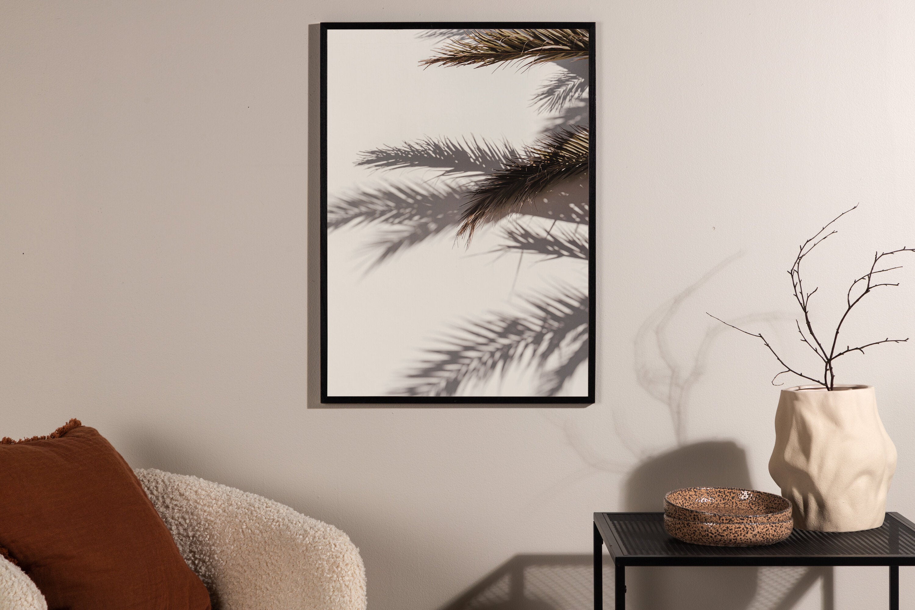 Venture Home Shadow Poster Beige 50 x 70 cm