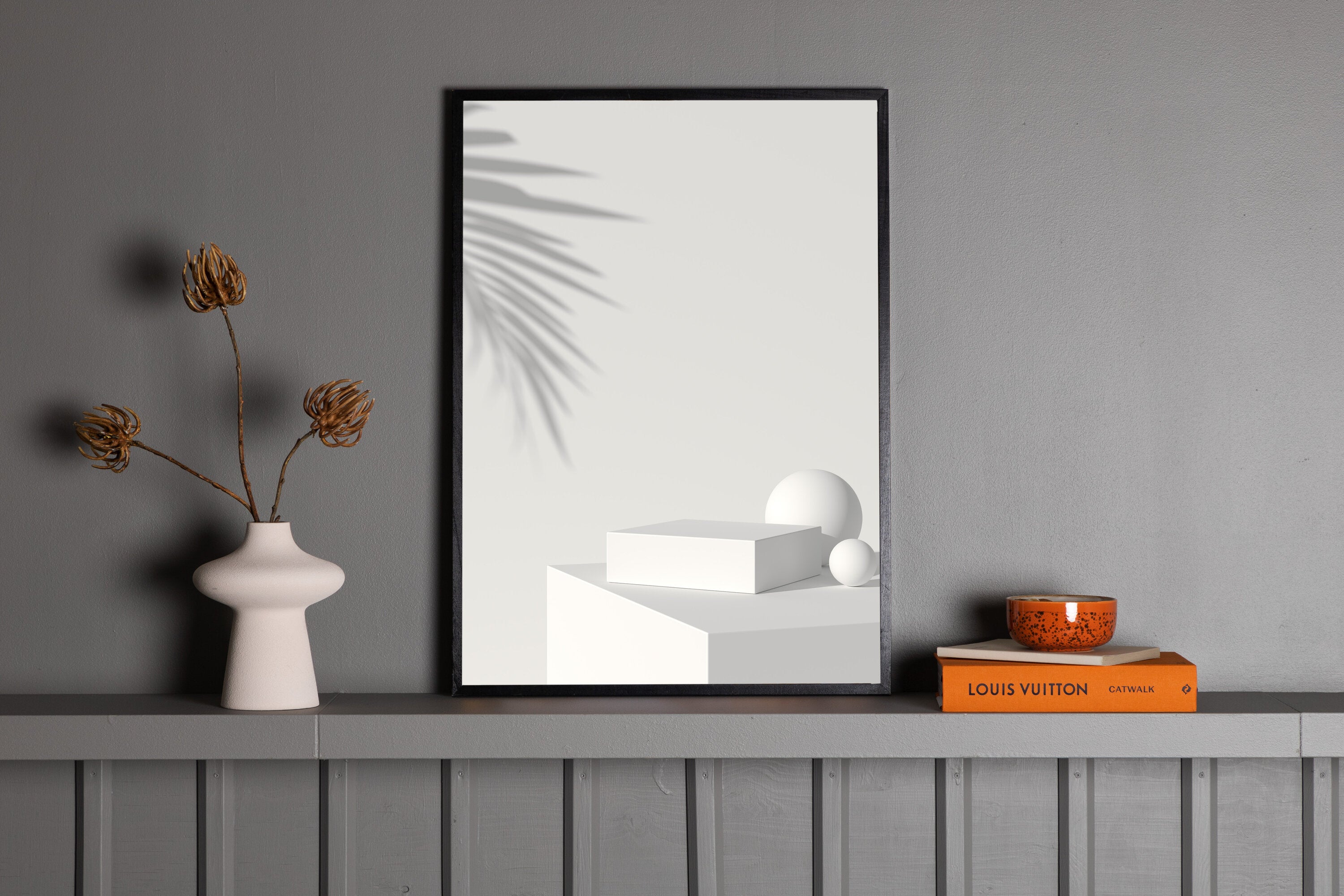 Venture Home White Box Poster Beige 70 x 100 cm