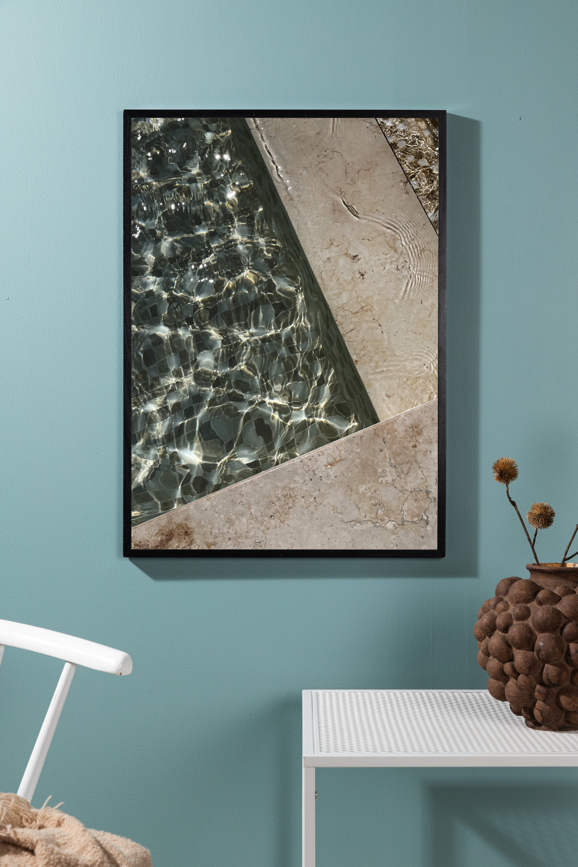 Venture Home Pool Poster Beige 21 x 30 cm