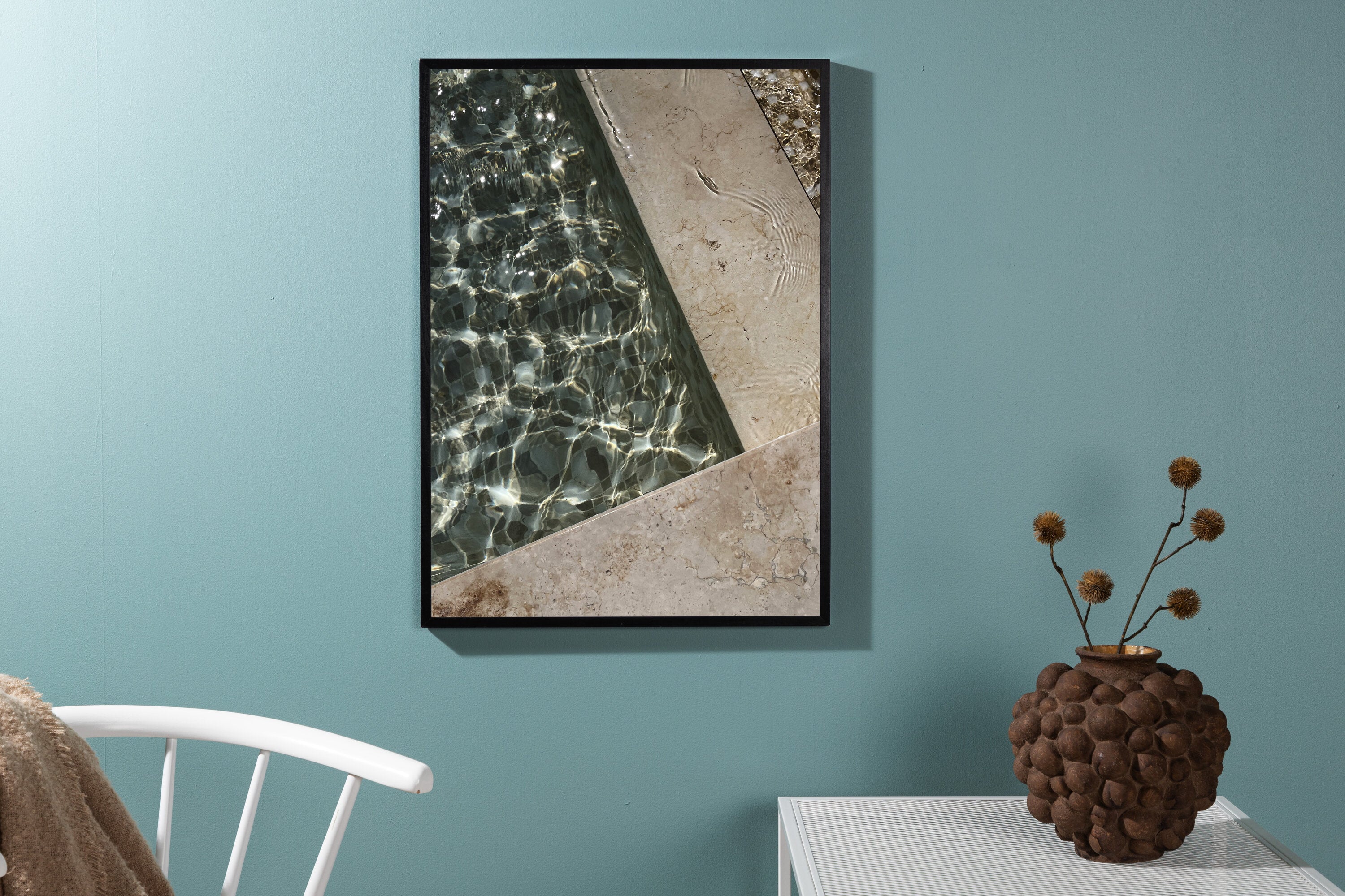 Venture Home Pool Poster Beige 30 x 40 cm