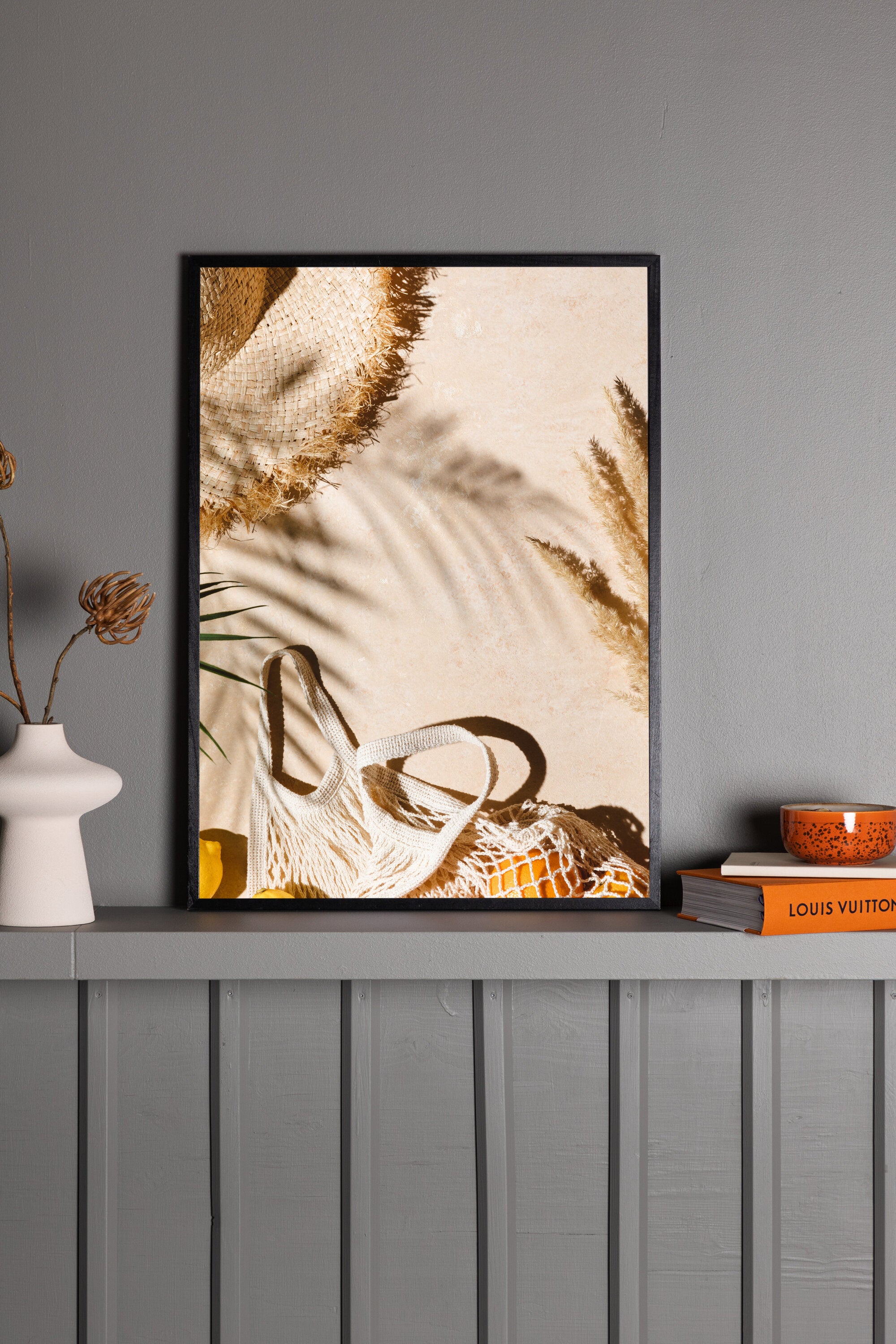 Venture Home Beach Poster Beige 30 x 40 cm