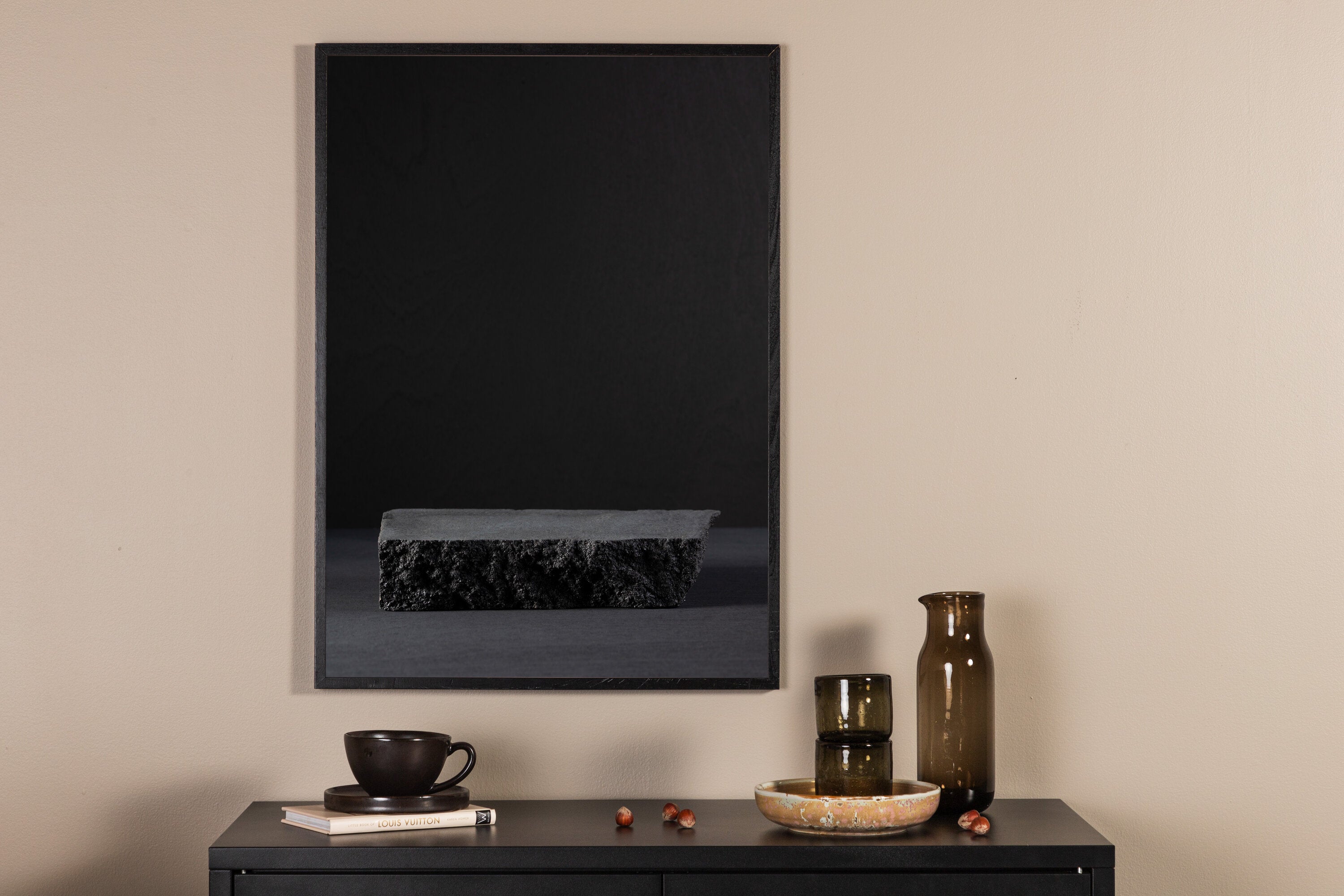 Venture Home Black rock Poster Svart 70 x 100 cm