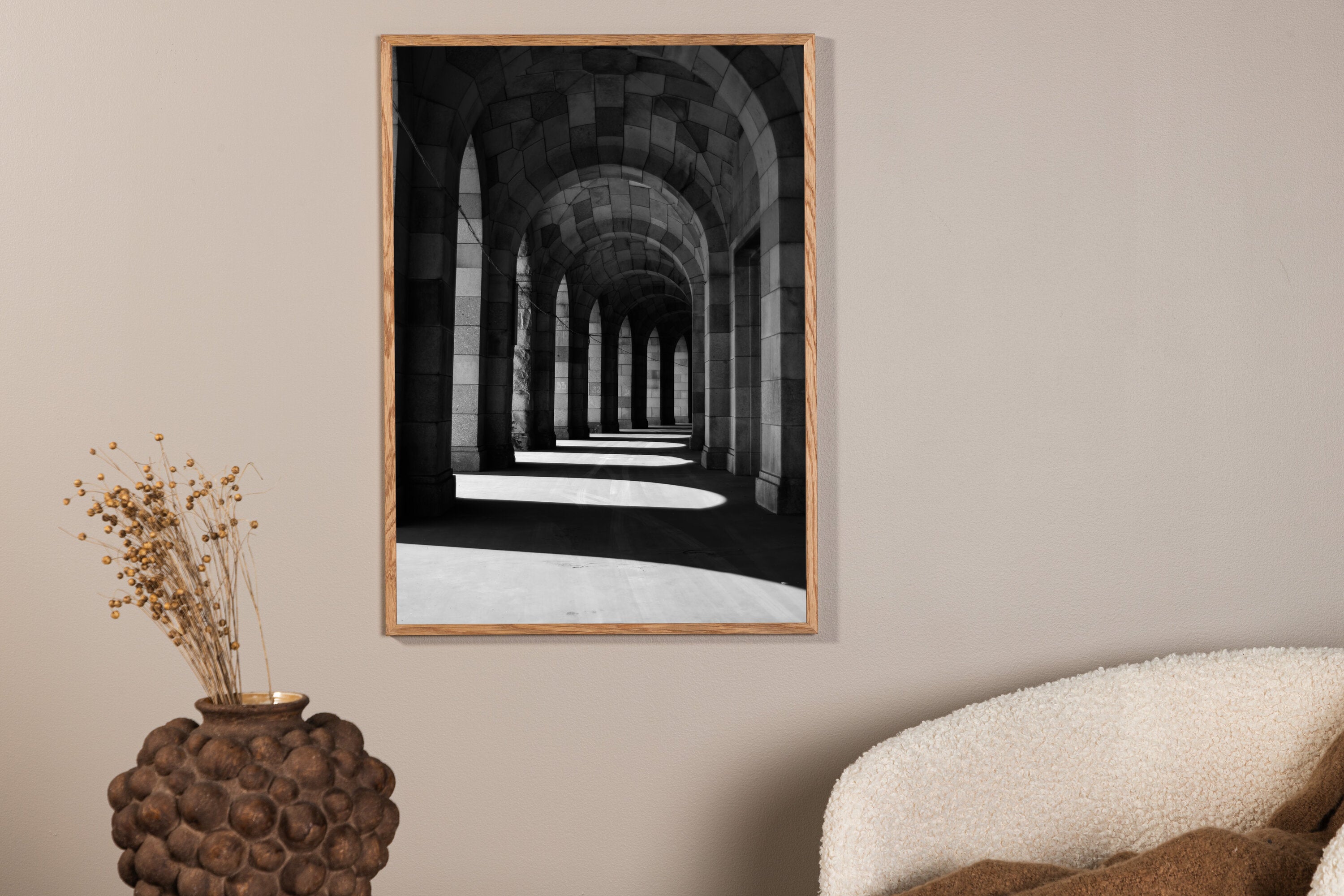 Venture Home Walkway Poster Beige 30 x 40 cm