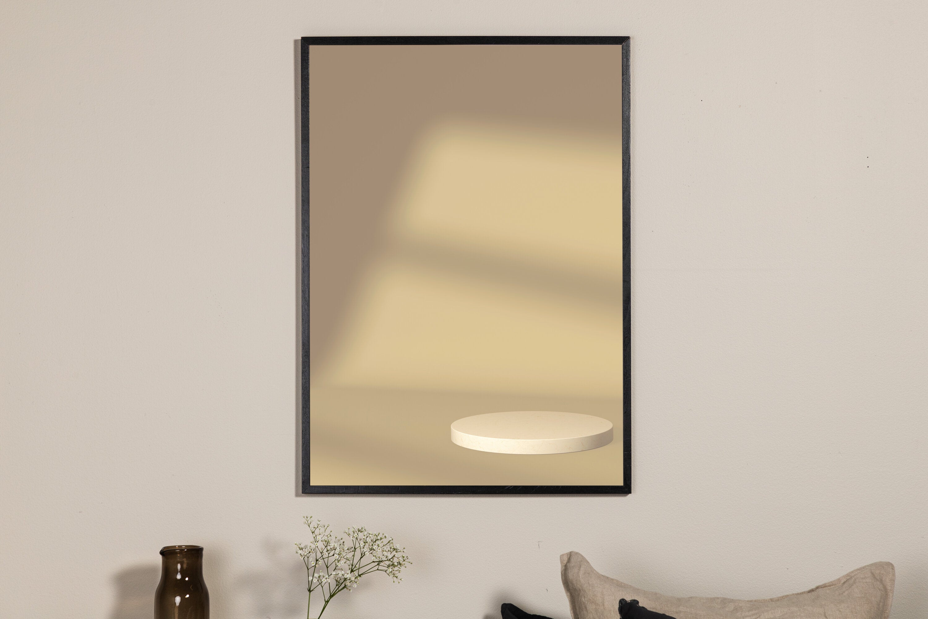 Venture Home Window light Poster Gul 21 x 30 cm