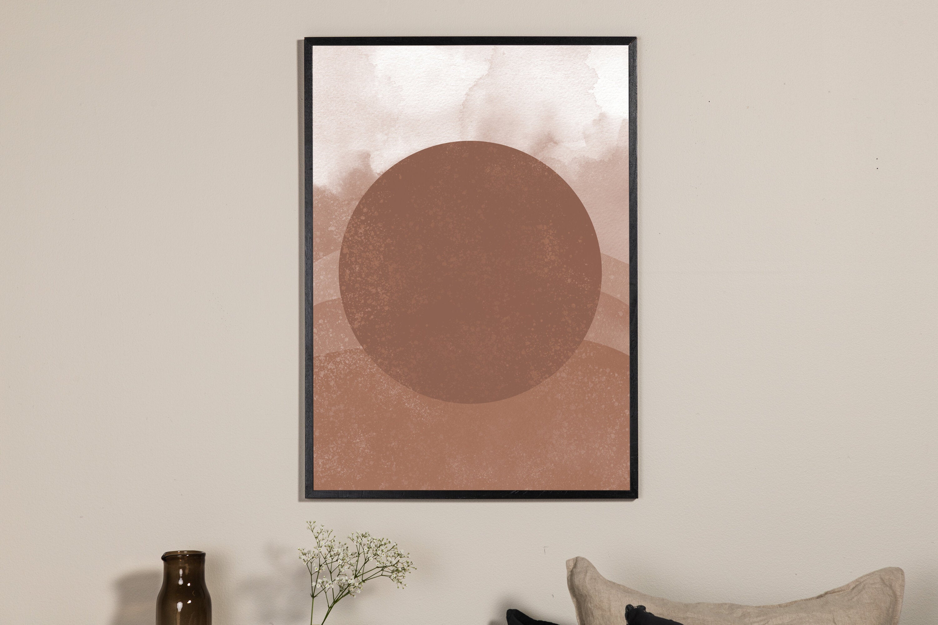 Venture Home Soft shades Poster Brun 21 x 30 cm