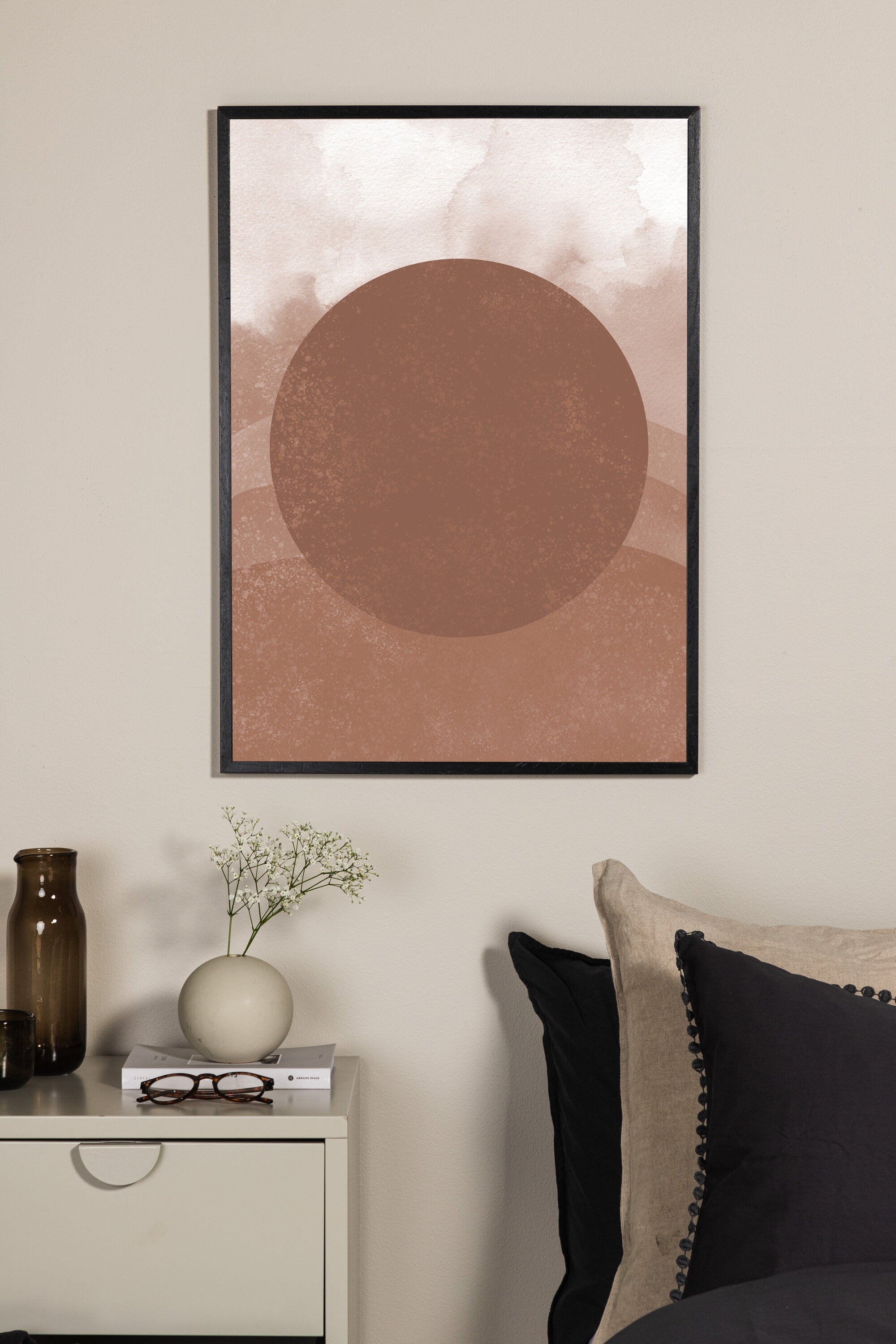 Venture Home Soft shades Poster Brun 30 x 40 cm