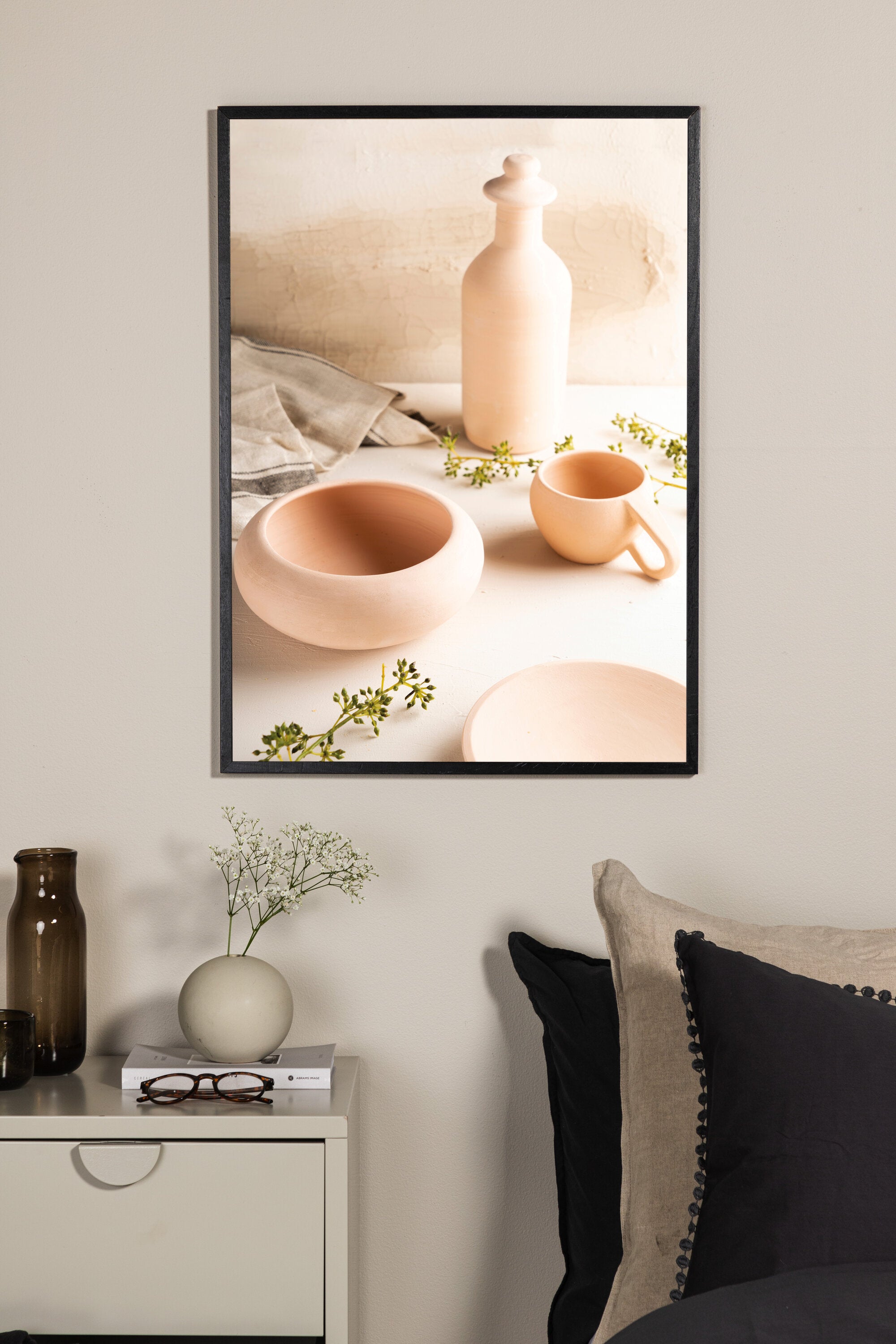 Venture Home Ceramics Poster Beige 21 x 30 cm