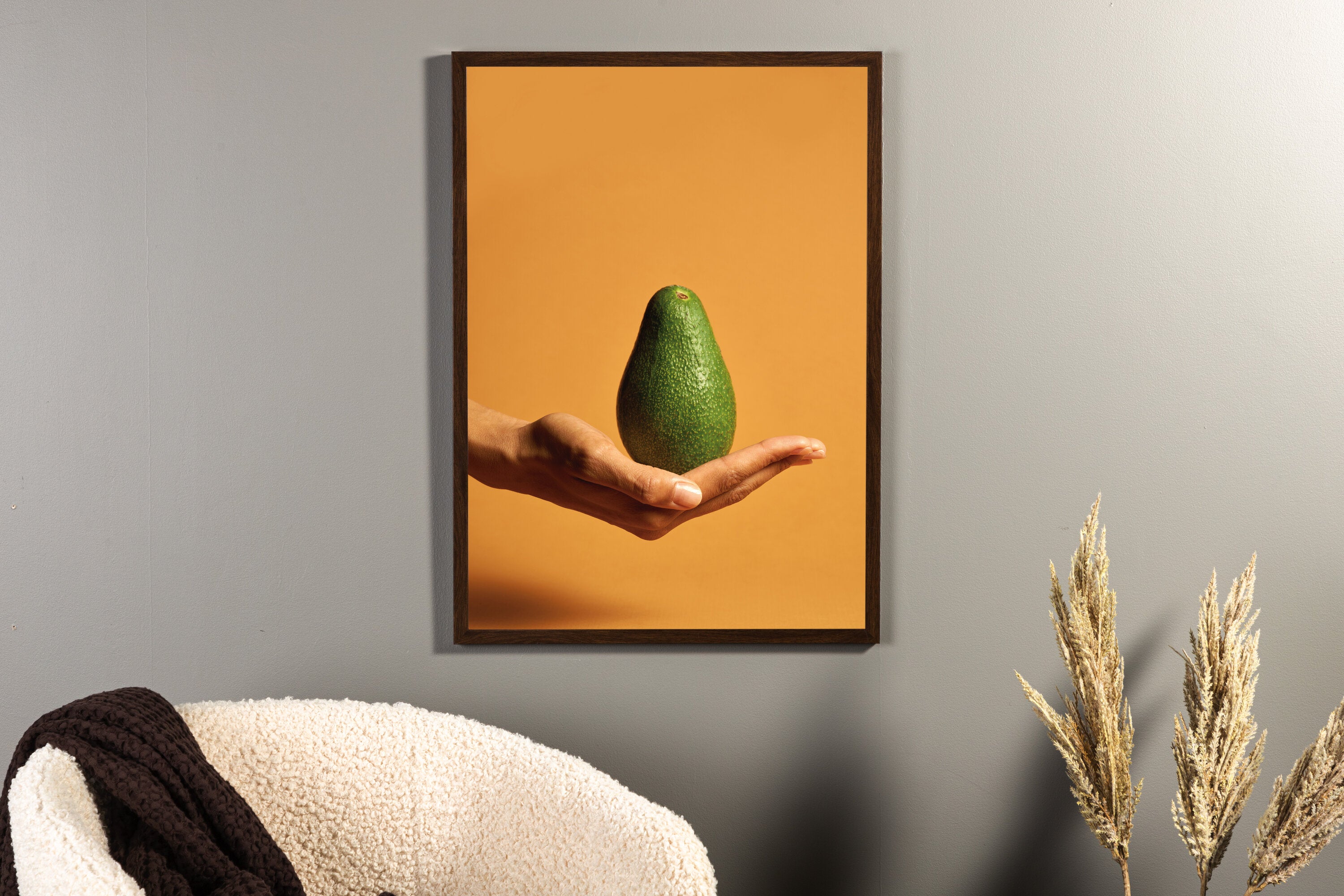 Venture Home Avocado Poster Grönt/orange 21 x 30 cm