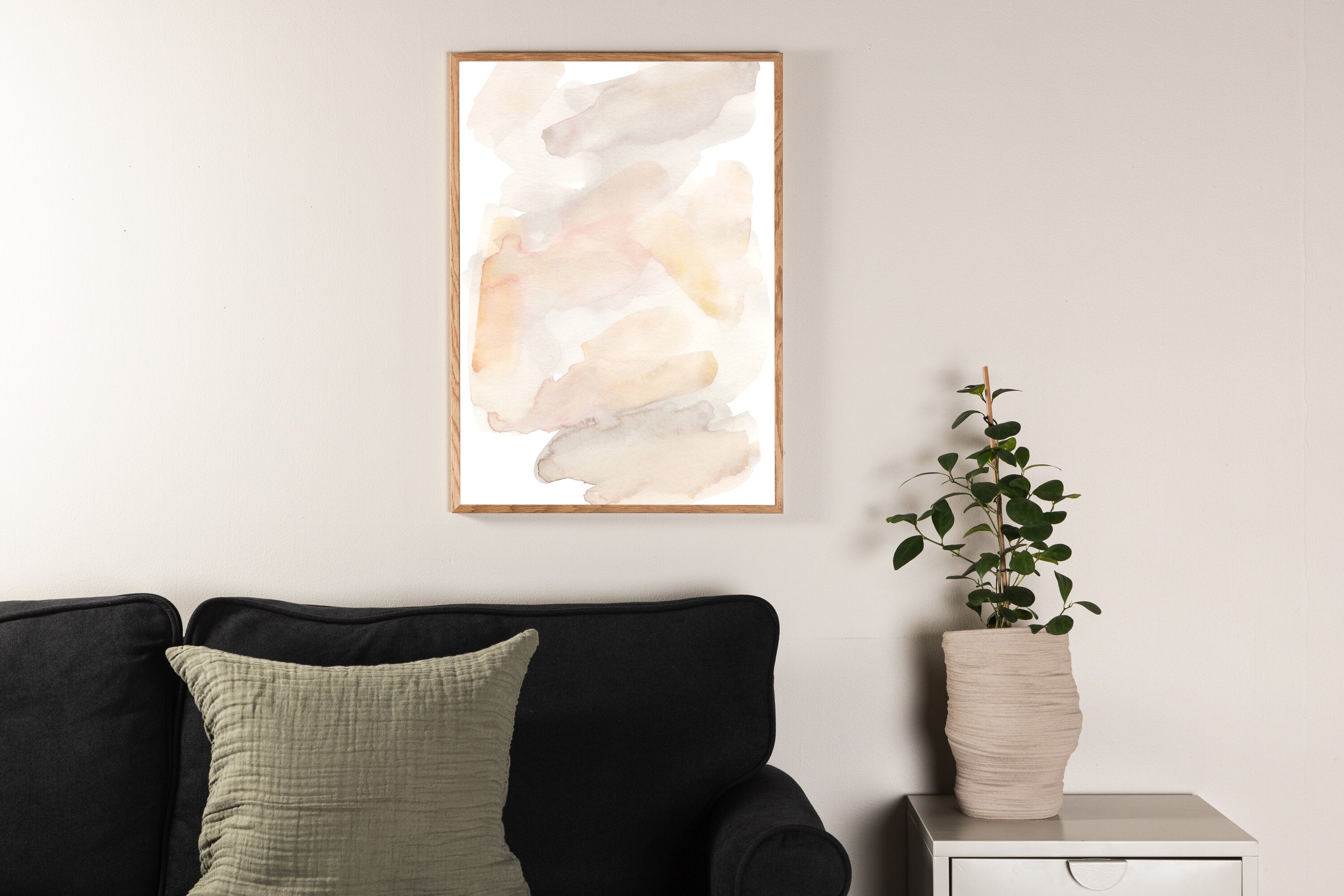 Venture Home Water colour Poster Beige 21 x 30 cm