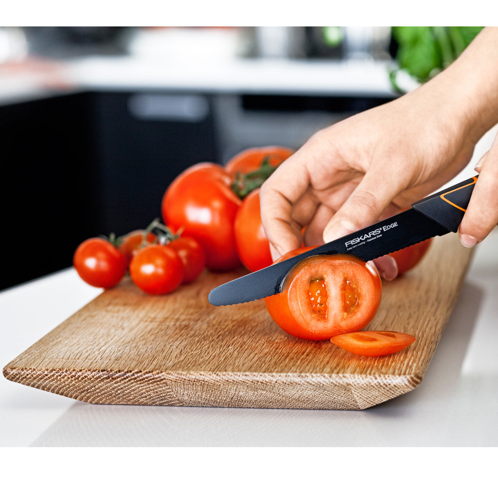 Fiskars Tomatkniv 13cm Kantslipad