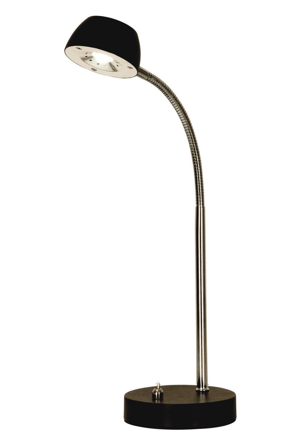 Aneta Lighting JUNO Bordslampa, svart/krom