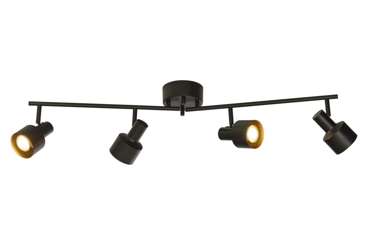 Aneta Lighting FERDINAND takspot 4:a vikbar, svart