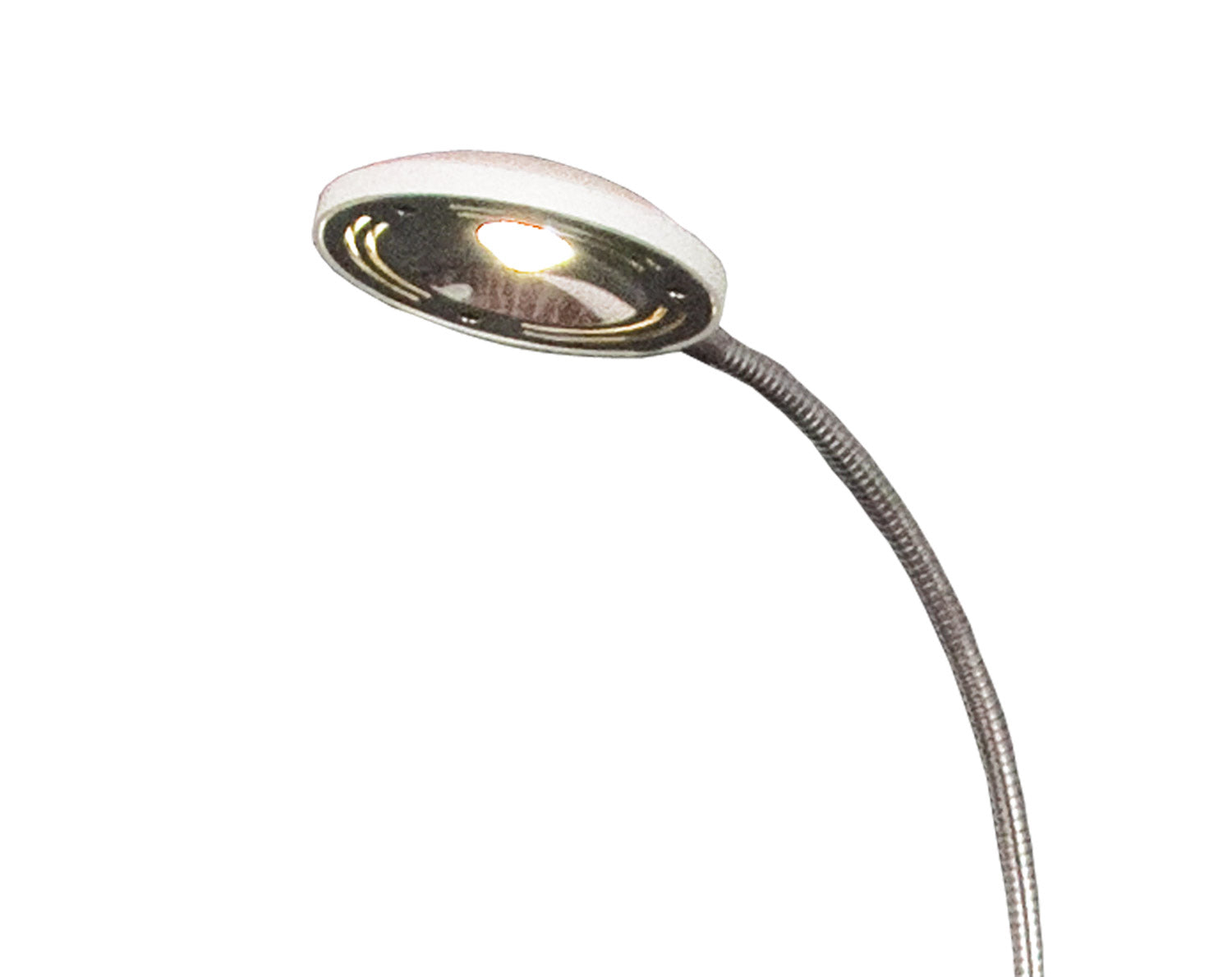 Aneta Lighting HERO golvlampa.vit/krom