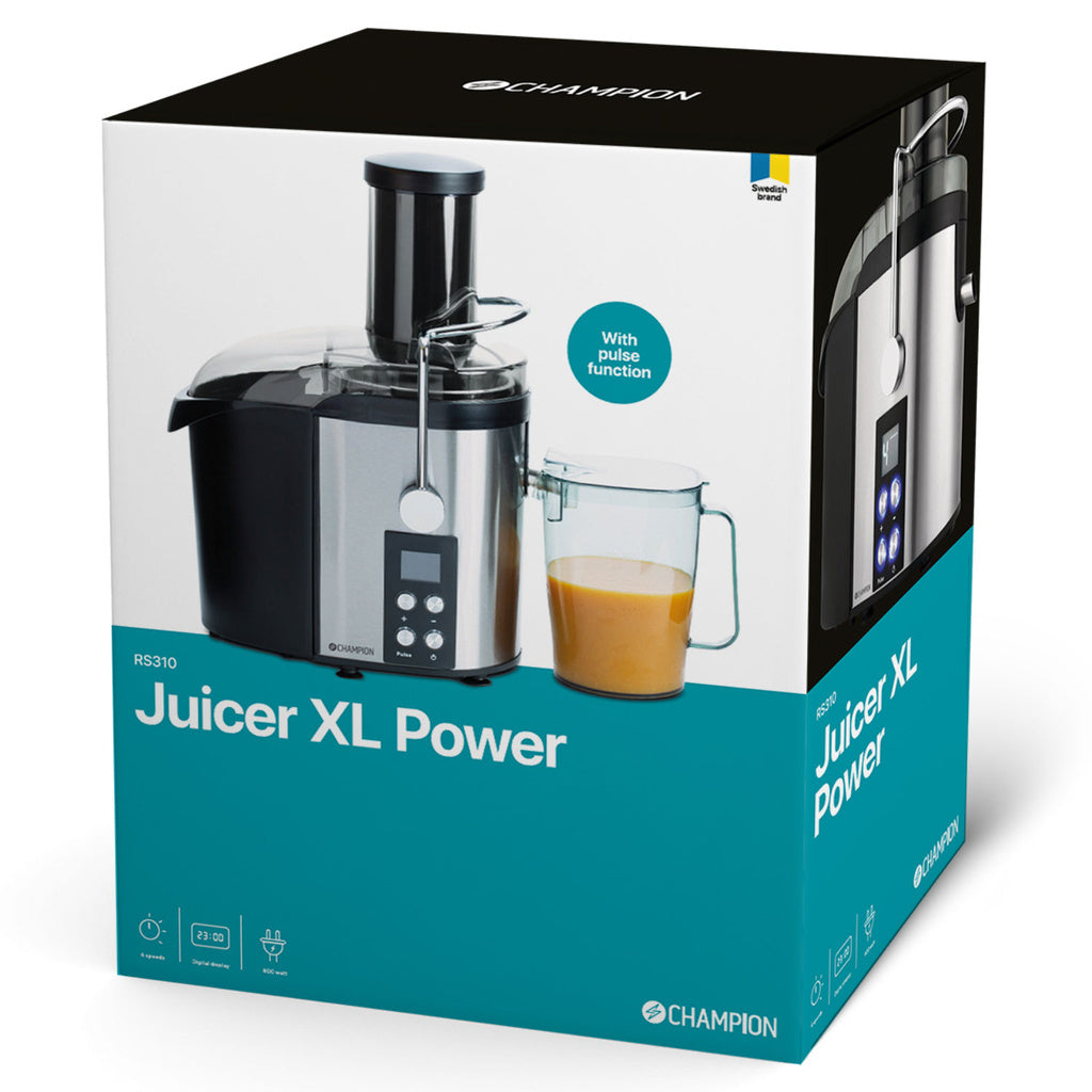 Champion Centrifug För Juice XL Digital 1,1L 800W Svart