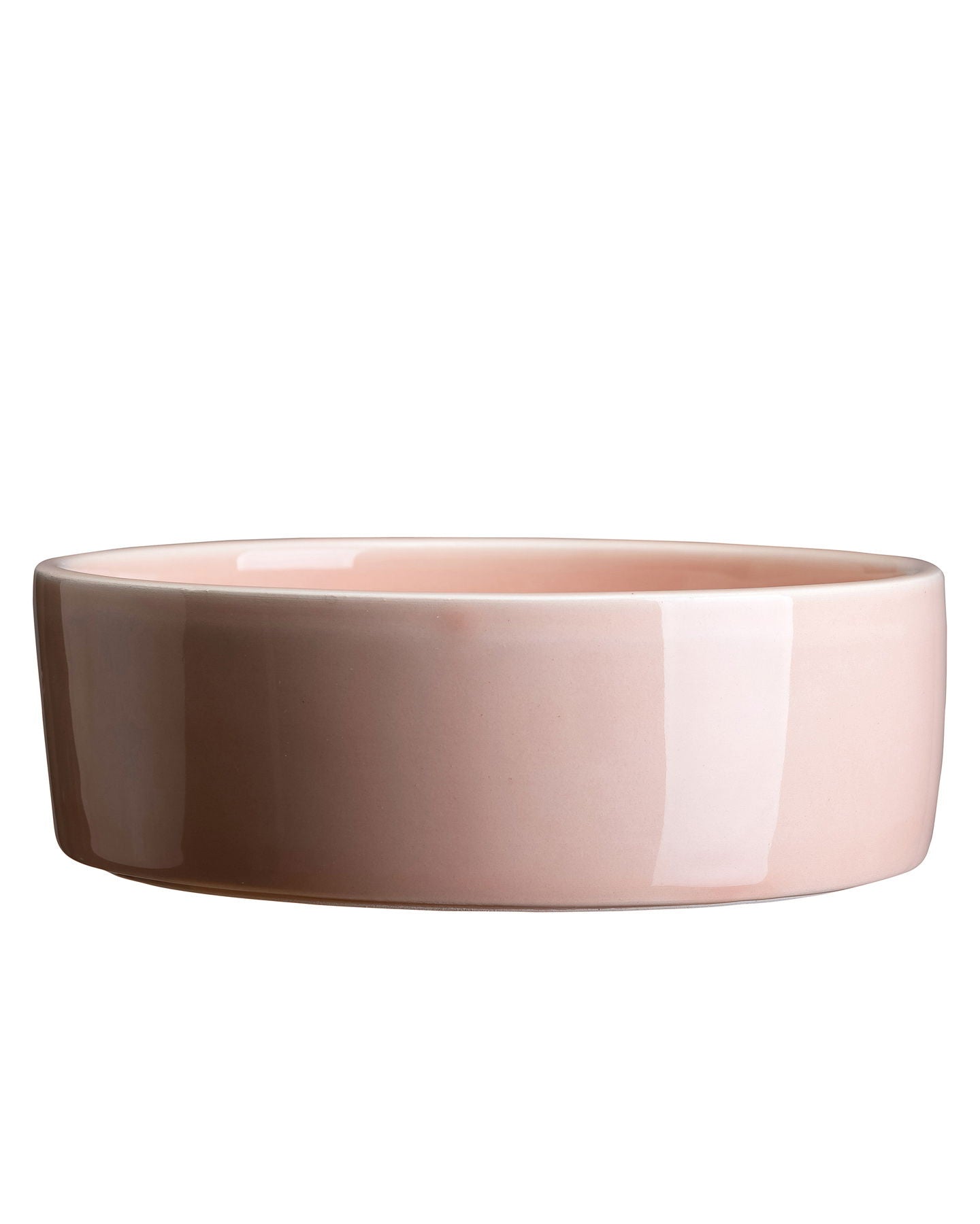 Bergs Potter Hoff kruka i rosa, Ø 8 cm, elegant lergodskrukor för inomhusväxter med stilren design.