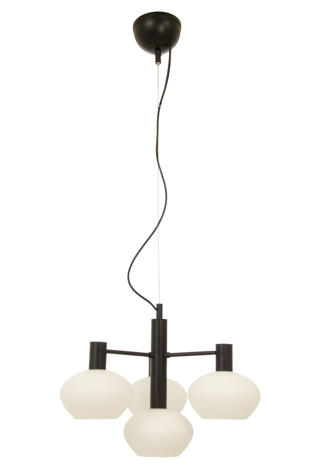 Aneta Lighting BELL taklampa 4:a, svart/vit