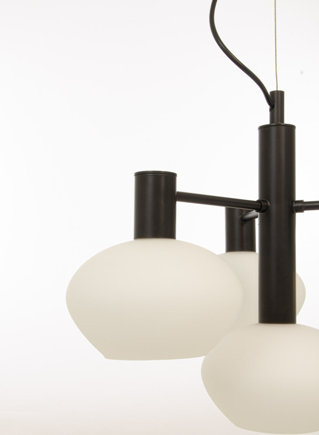 Aneta Lighting BELL taklampa 4:a, svart/vit