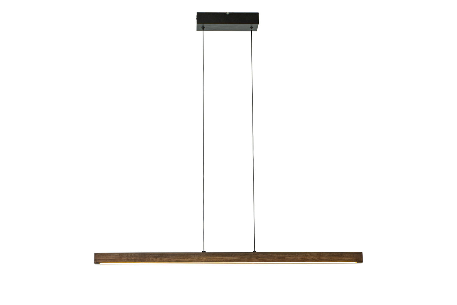 Aneta Lighting LINEA taklampa, brunbets/svart