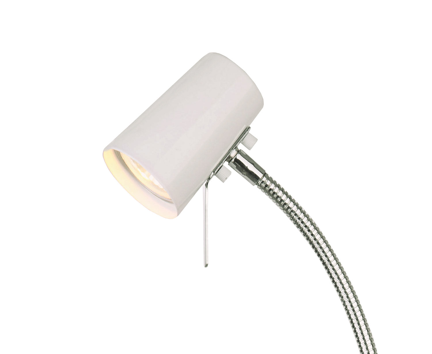 Aneta Lighting PILOT golvlampa, vit/krom