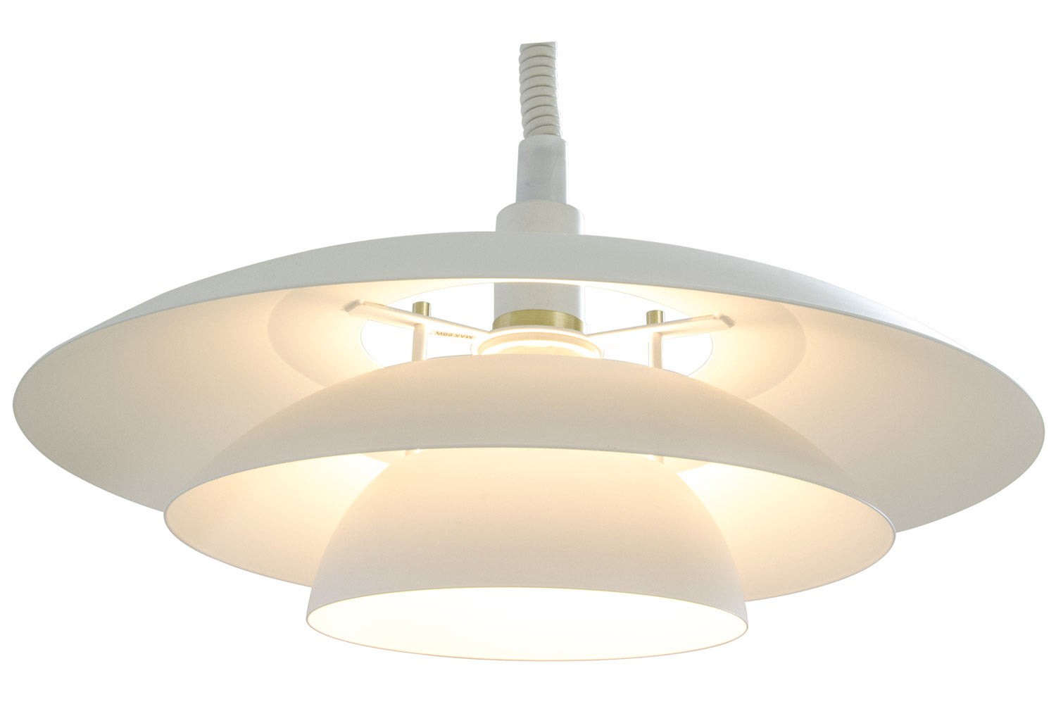 Aneta Lighting EPSILON taklampa med hiss, vit