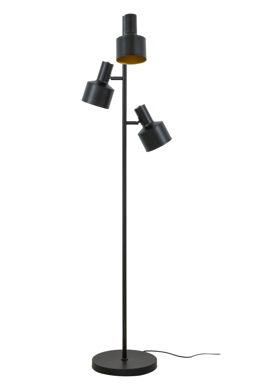 Aneta Lighting FERDINAND golvlampa 3:a, svart