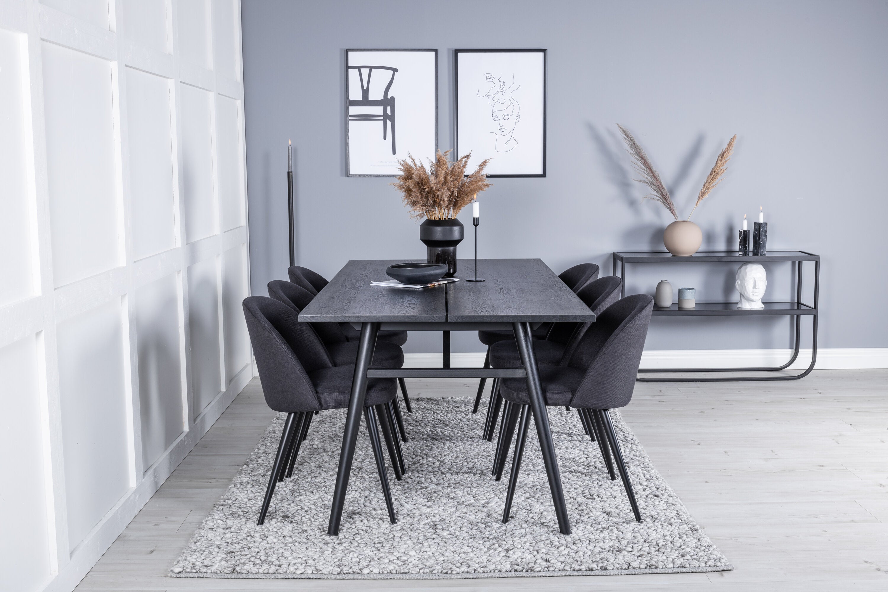 Venture Home Sleek Rektangulär Matgrupp