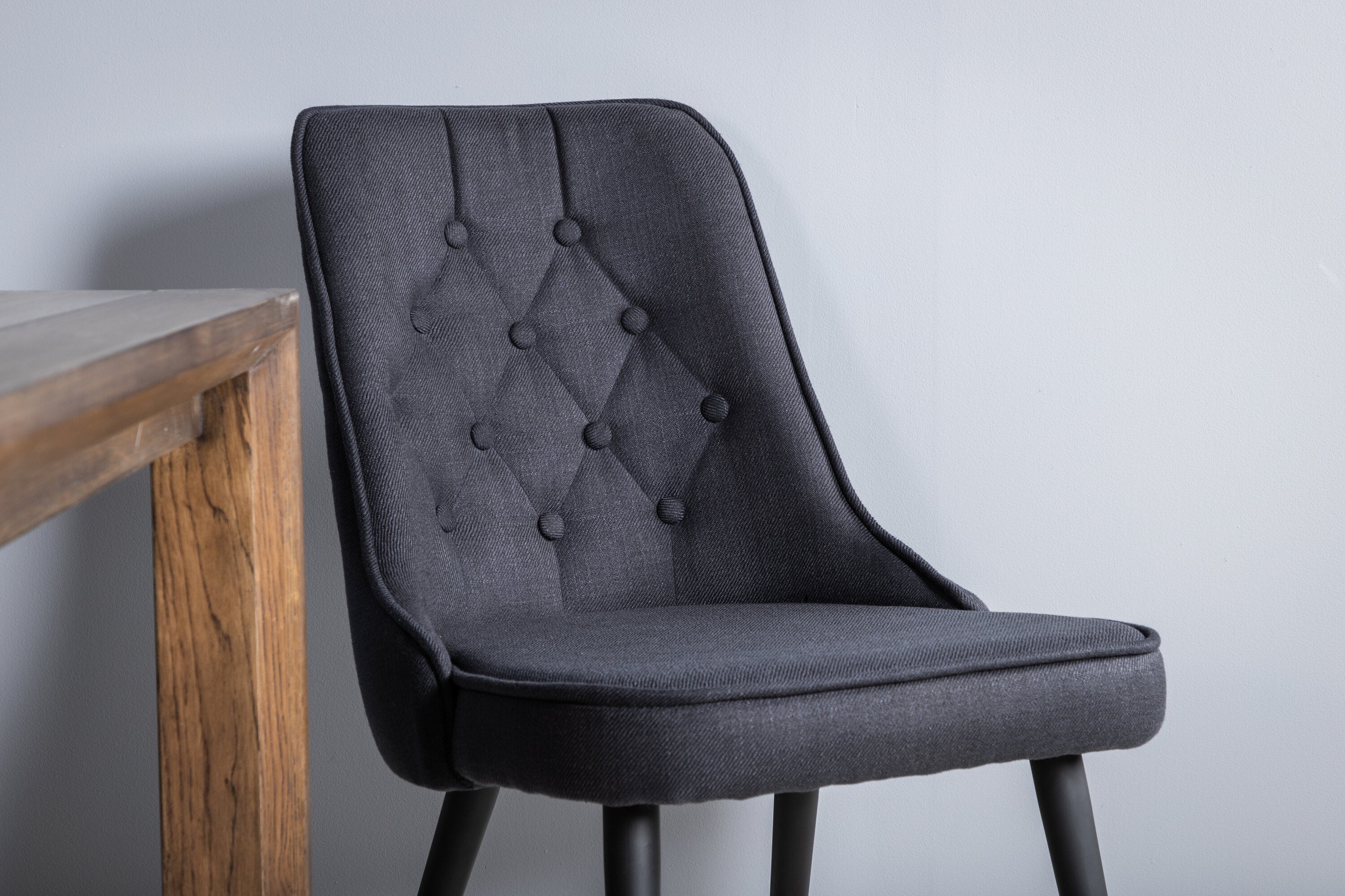 Venture Home Matgrupp Slider med 6st matstolar Velvet Deluxe