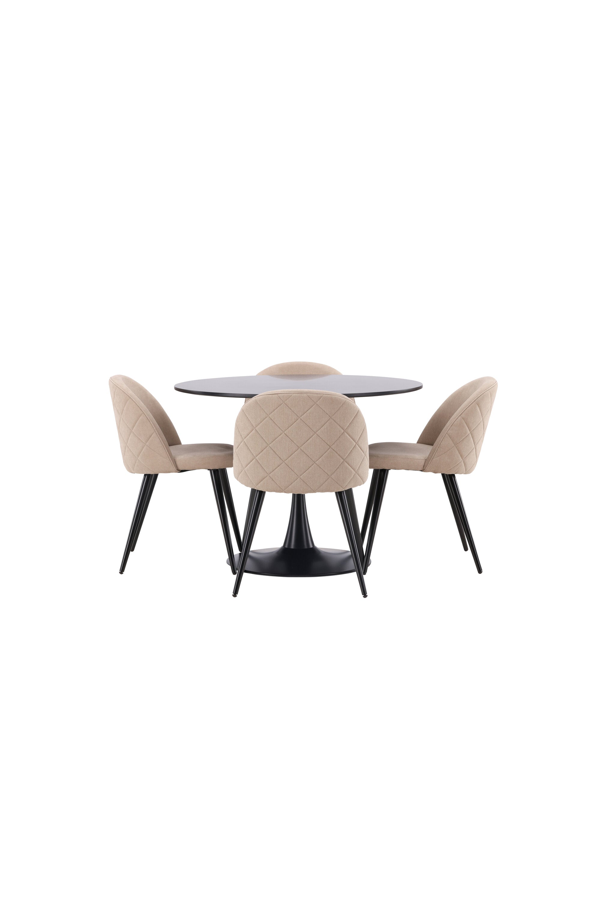Venture Home Matgrupp Glade med 4st matstolar Velvet